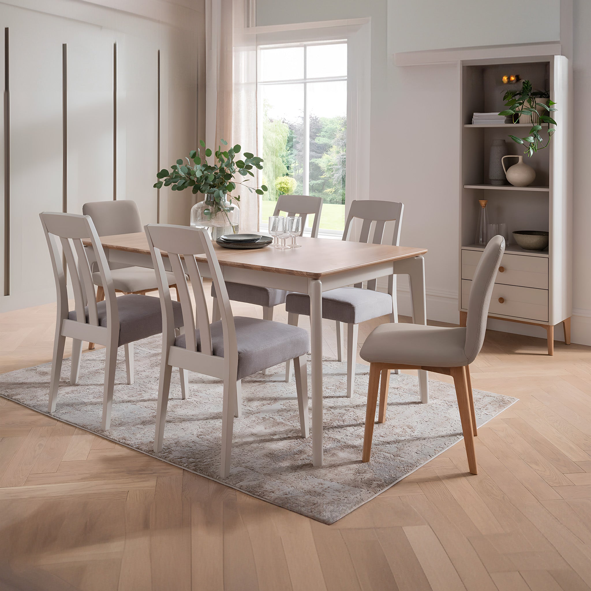 Wycombe 1650 Dining Table Taupe