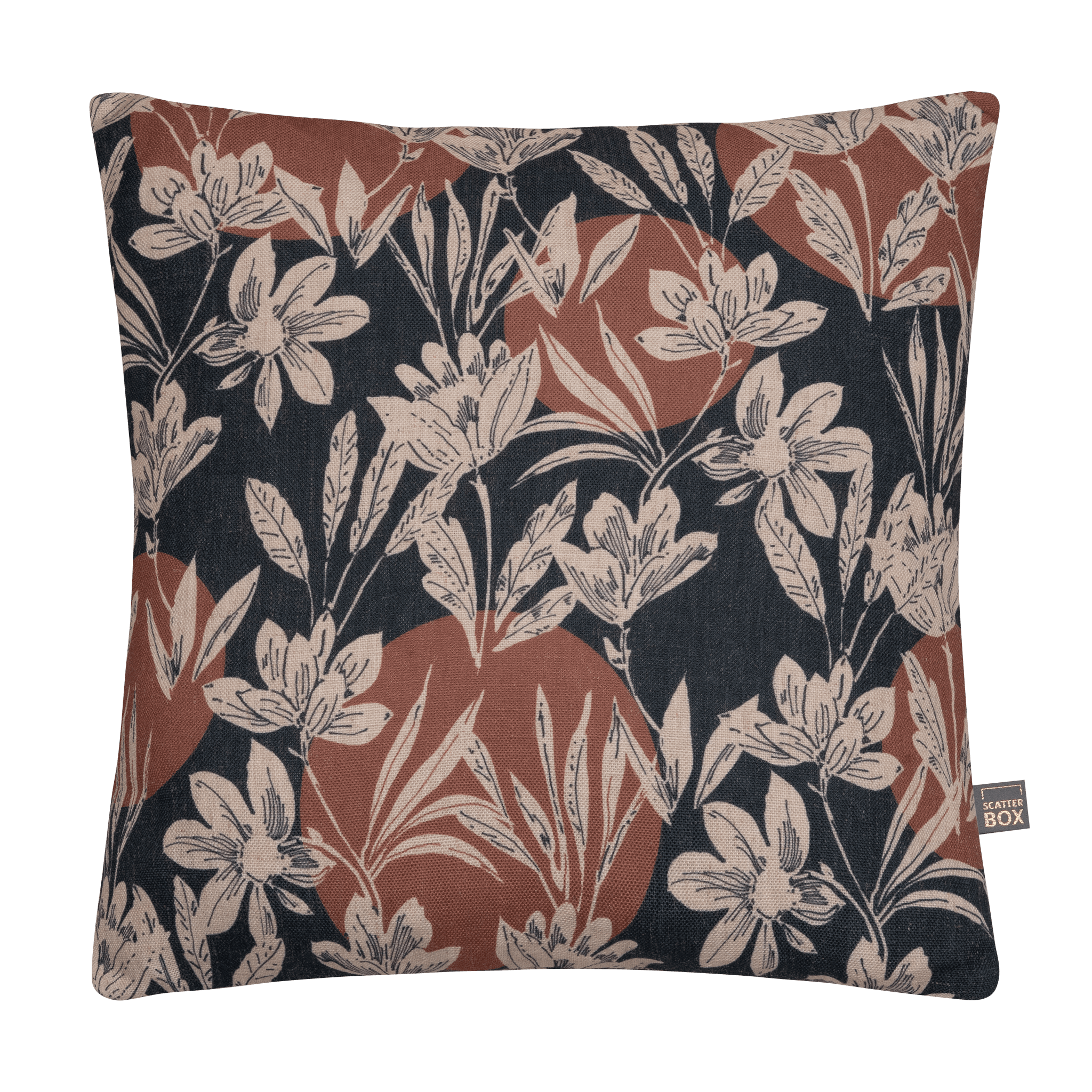 Sunset Palm Cushion (Sold in 2's)