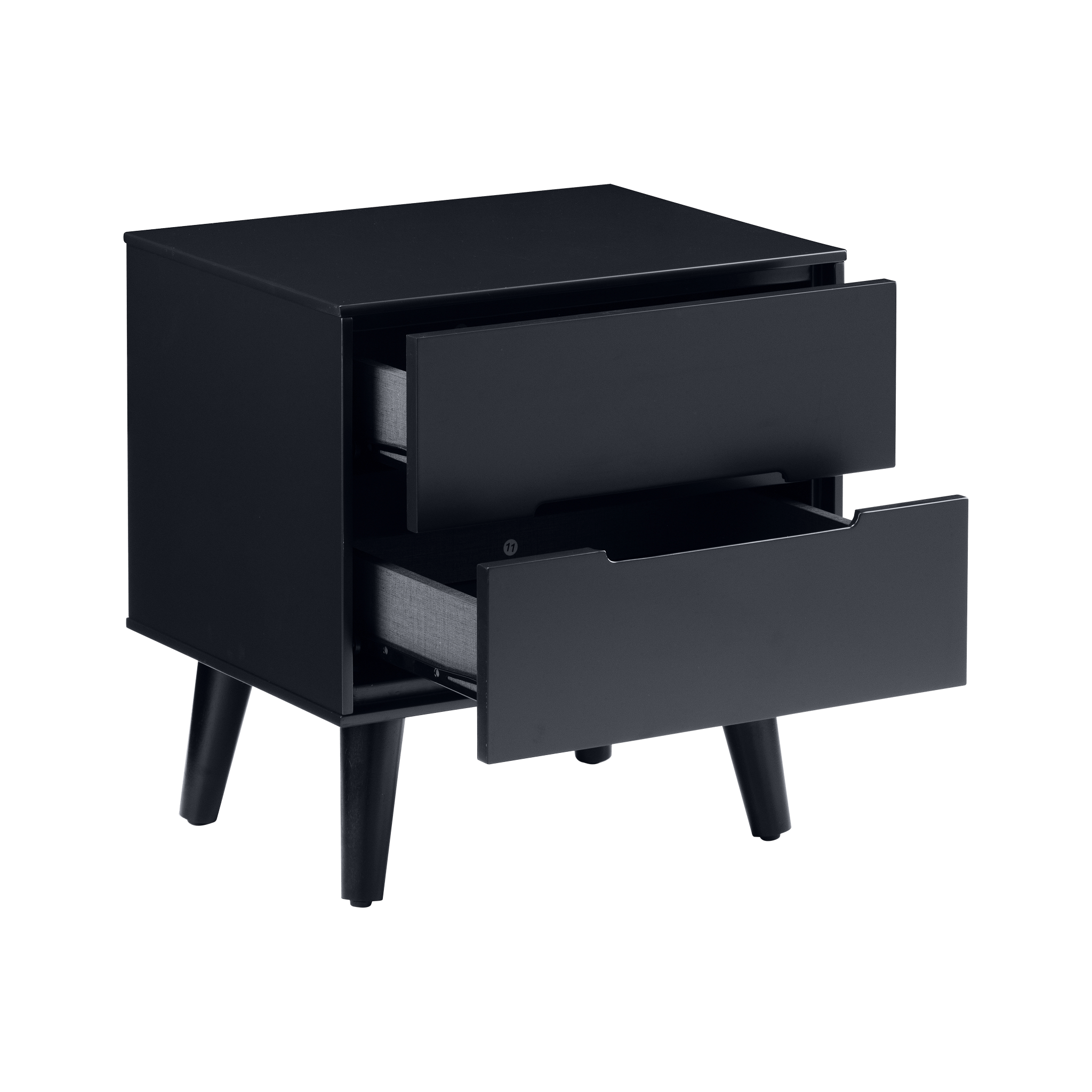 Nordic 2 Drawer Bedside