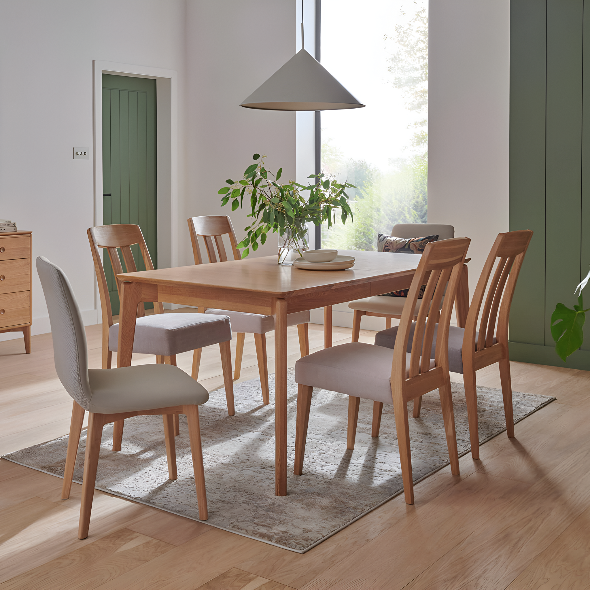 Barnet 1650 Dining Table Natural