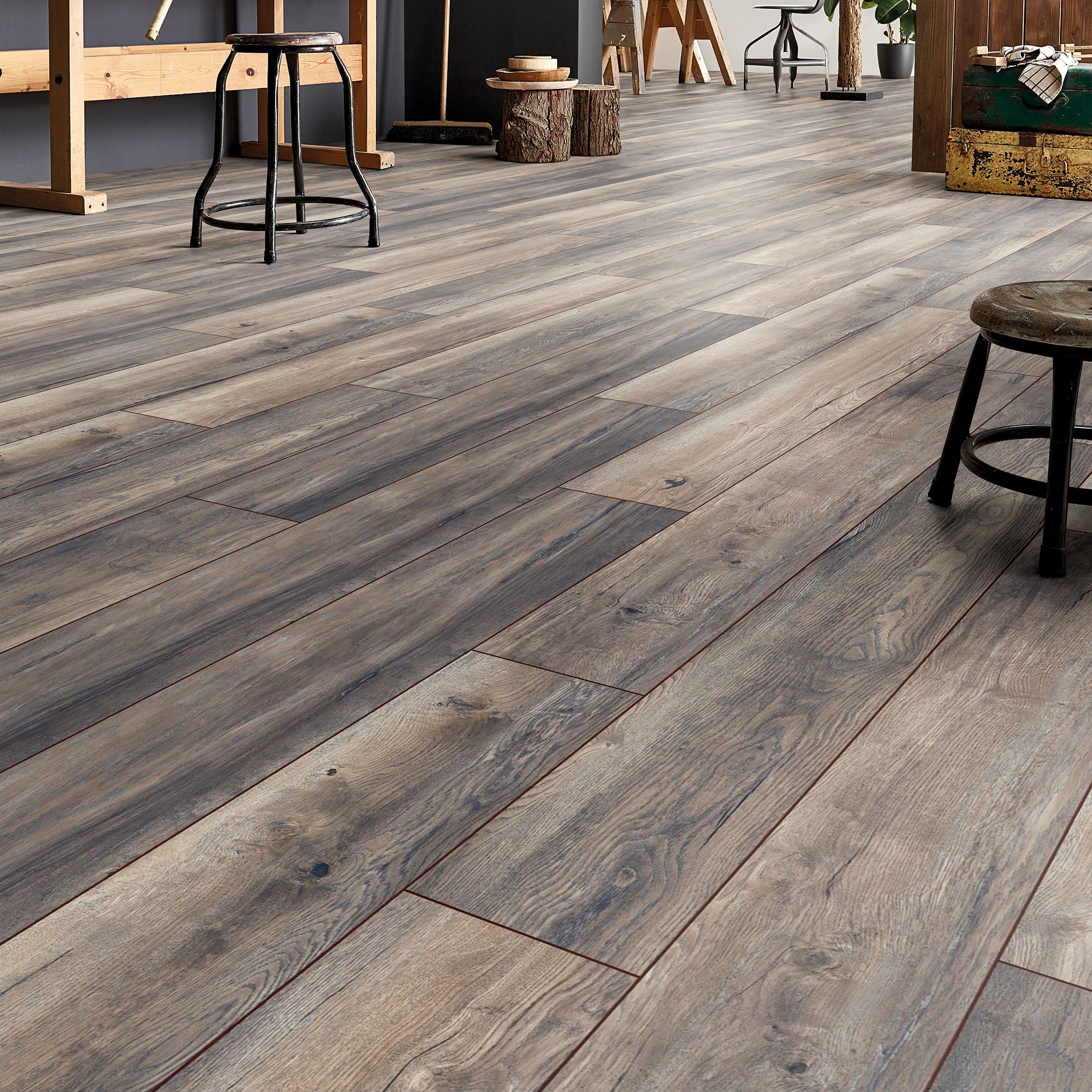Oak-Grey 12mm AC5 gallery image