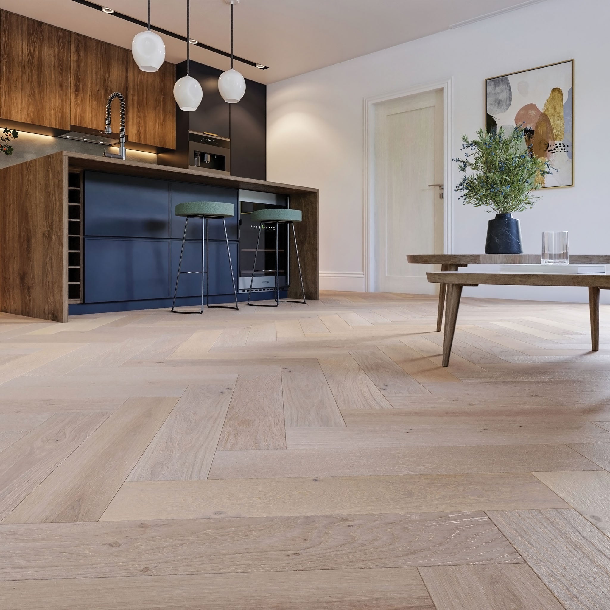 Signature Herringbone Oak 383 gallery image
