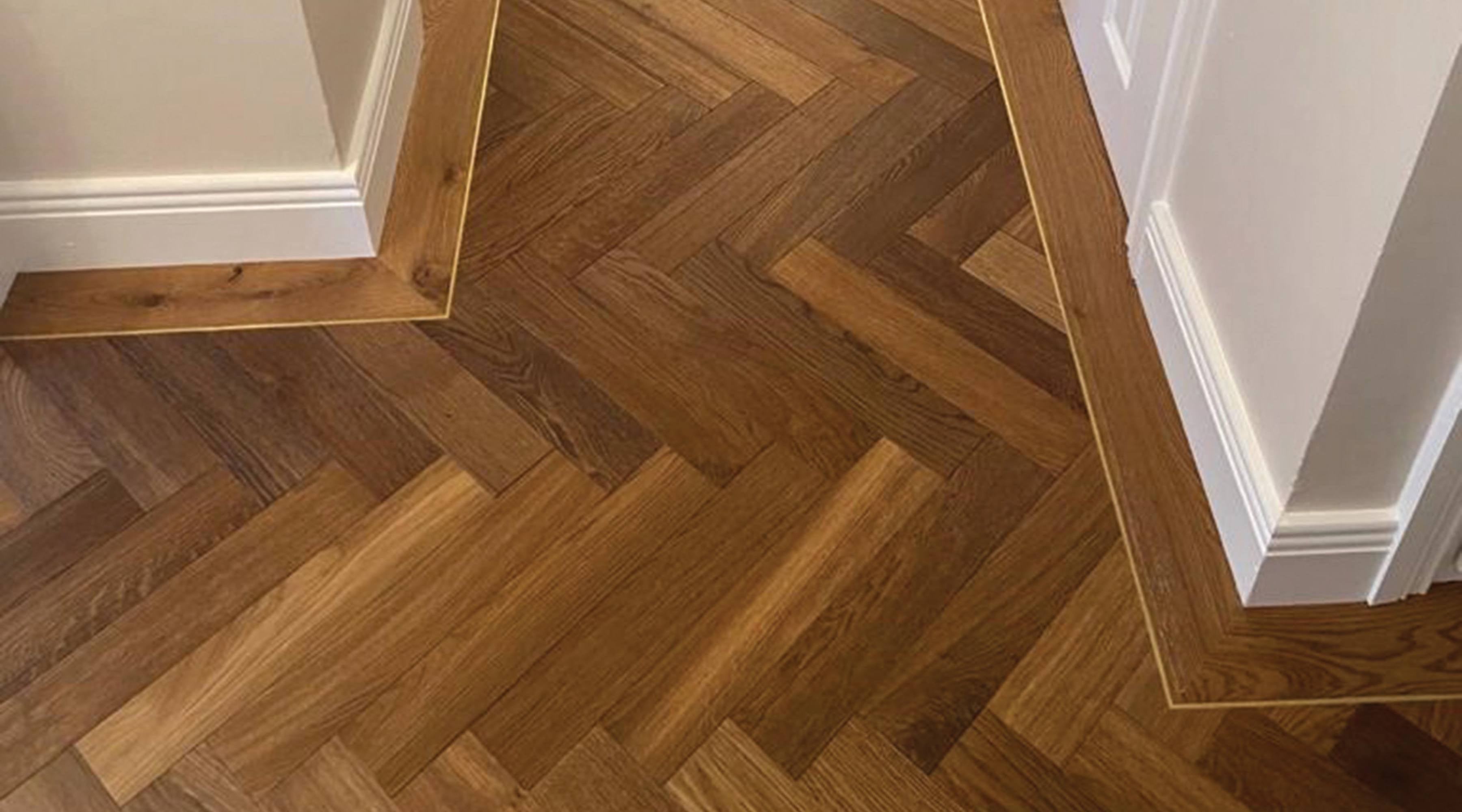Soho Herringbone Oak 388 gallery image