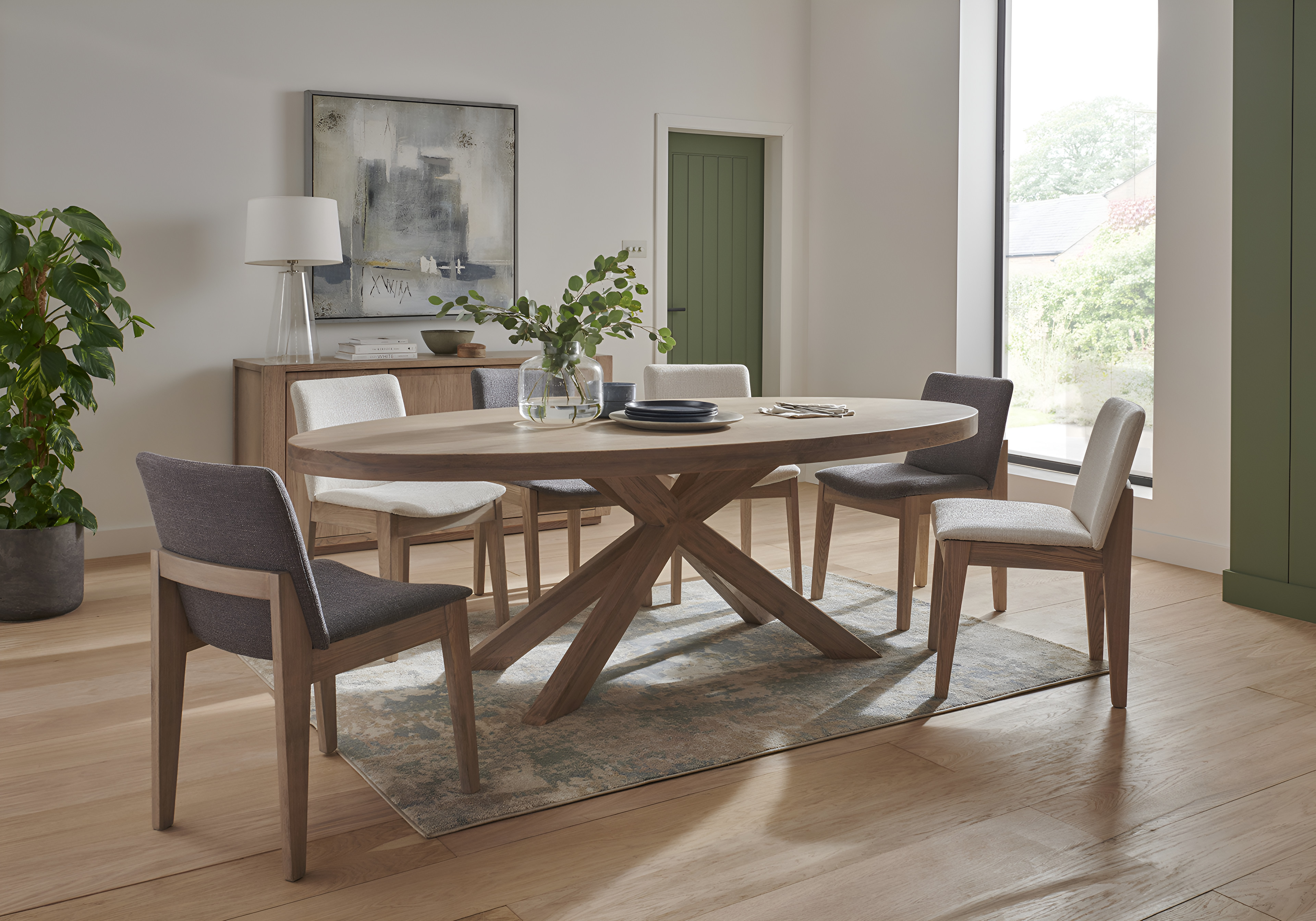 Fallrow Oval Table