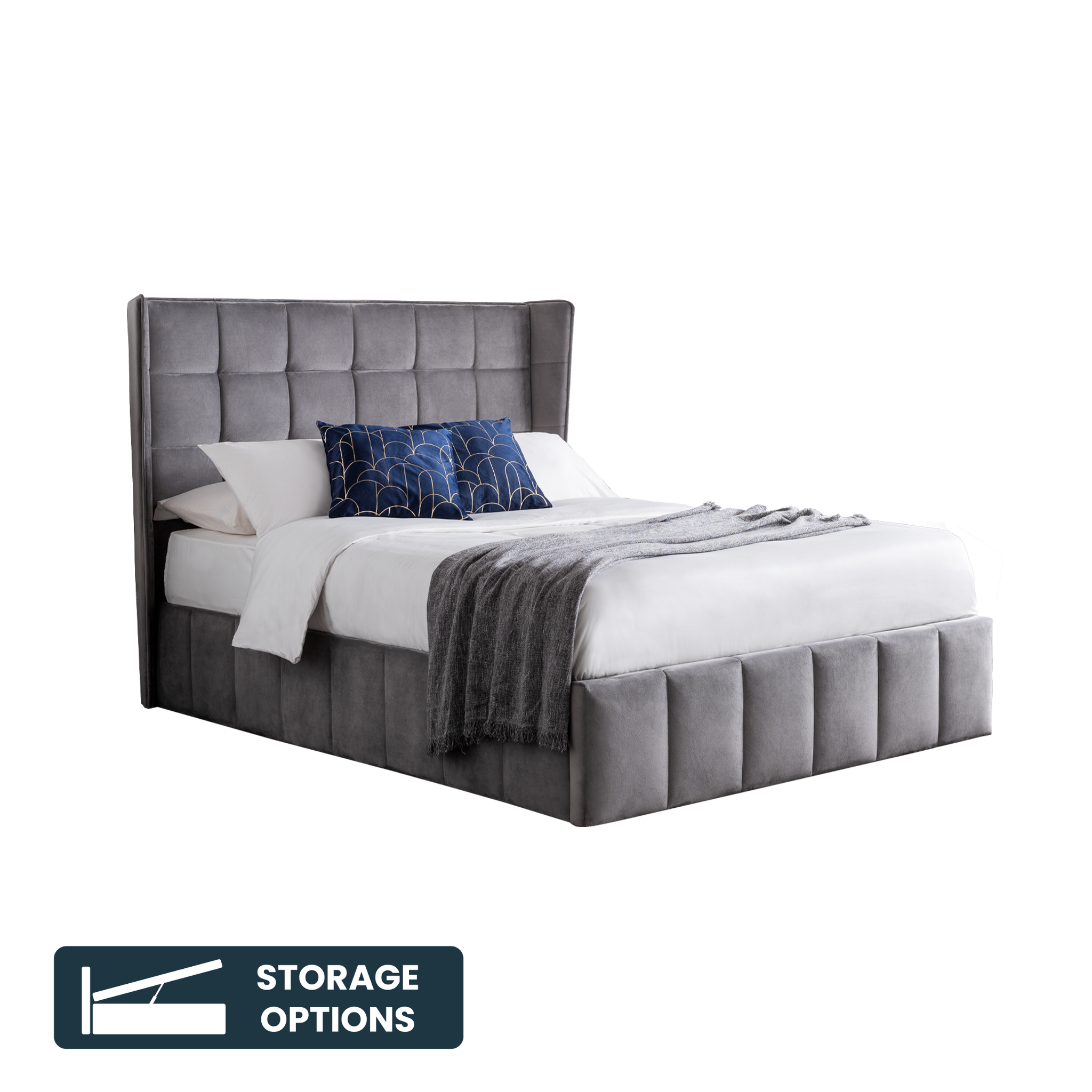 Arlington Ottoman Storage Bedframe