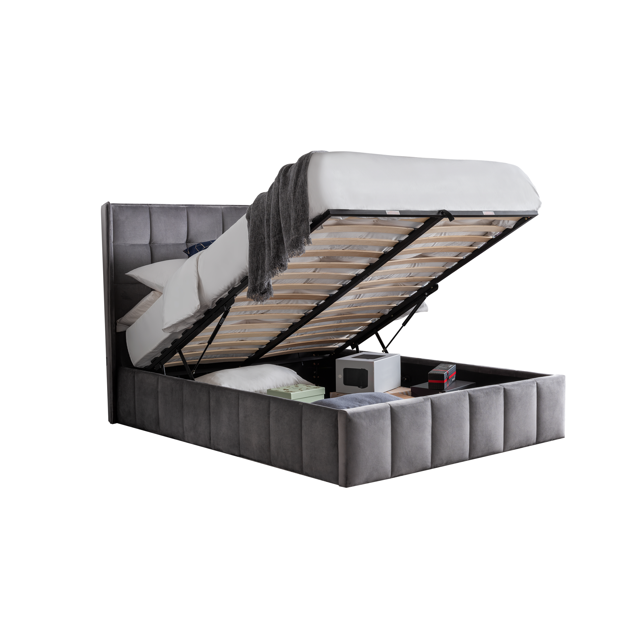 Arlington Ottoman Storage Bedframe