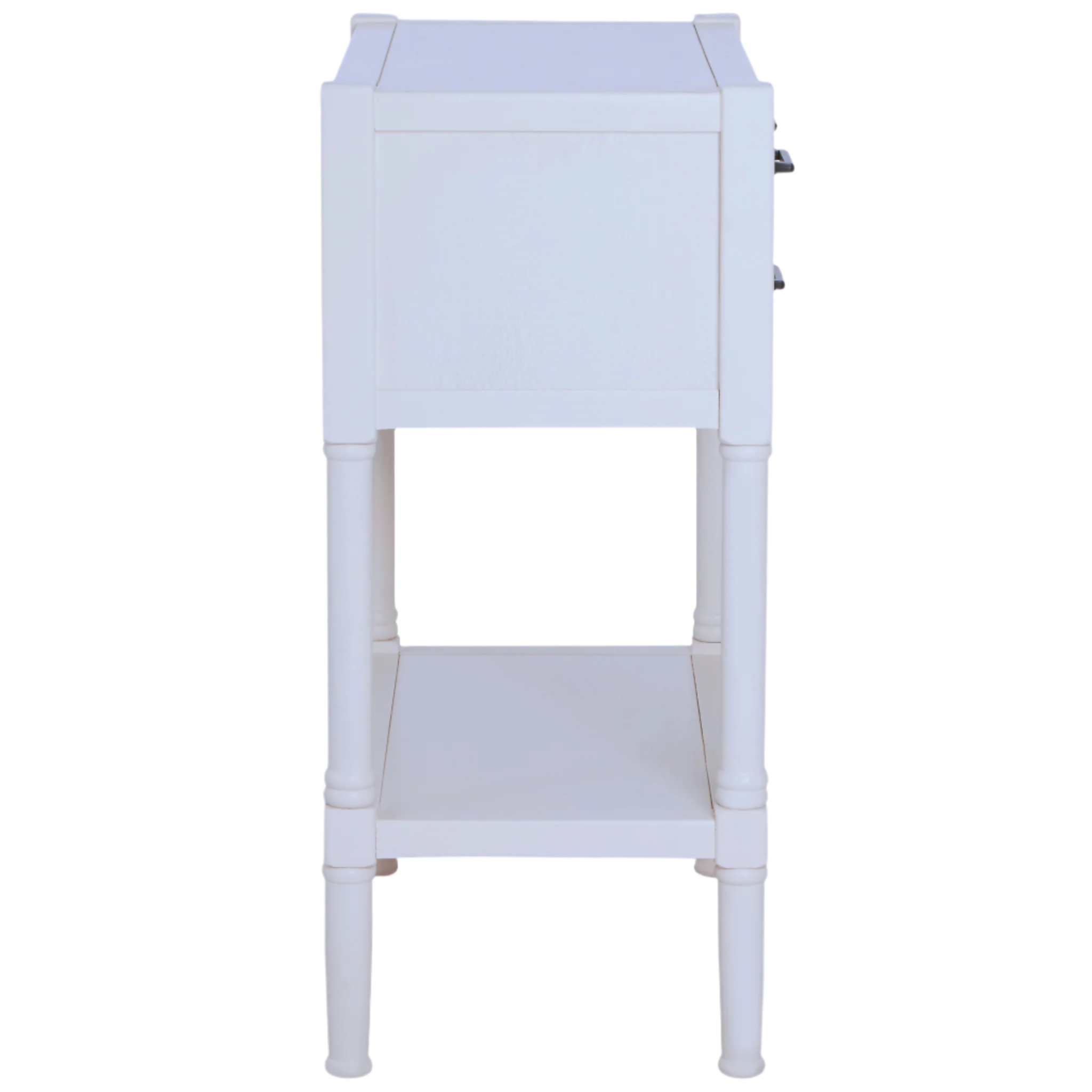 Heritage Console Table 3 Drawer Pearl