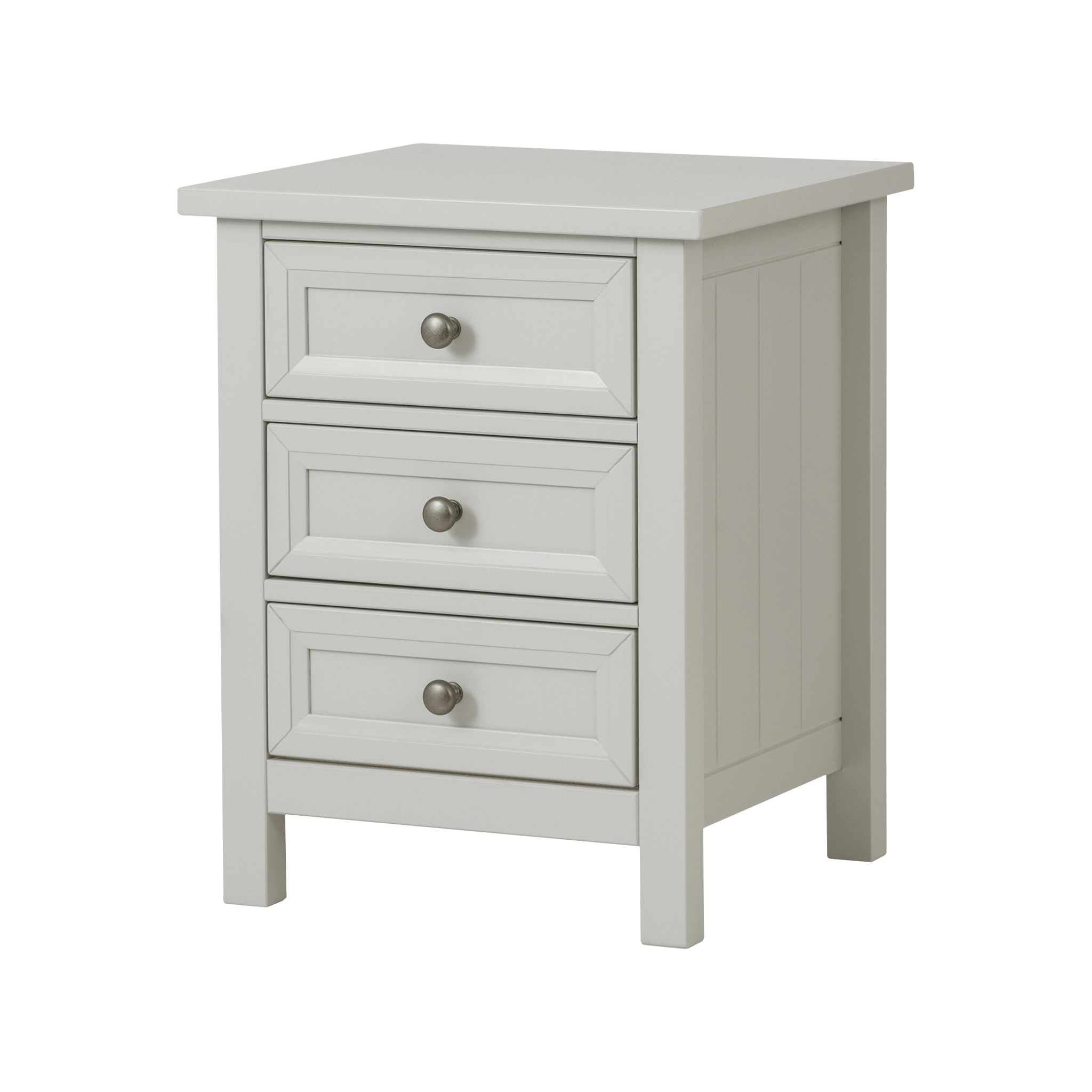 Greenwich 3 Drawer Bedside