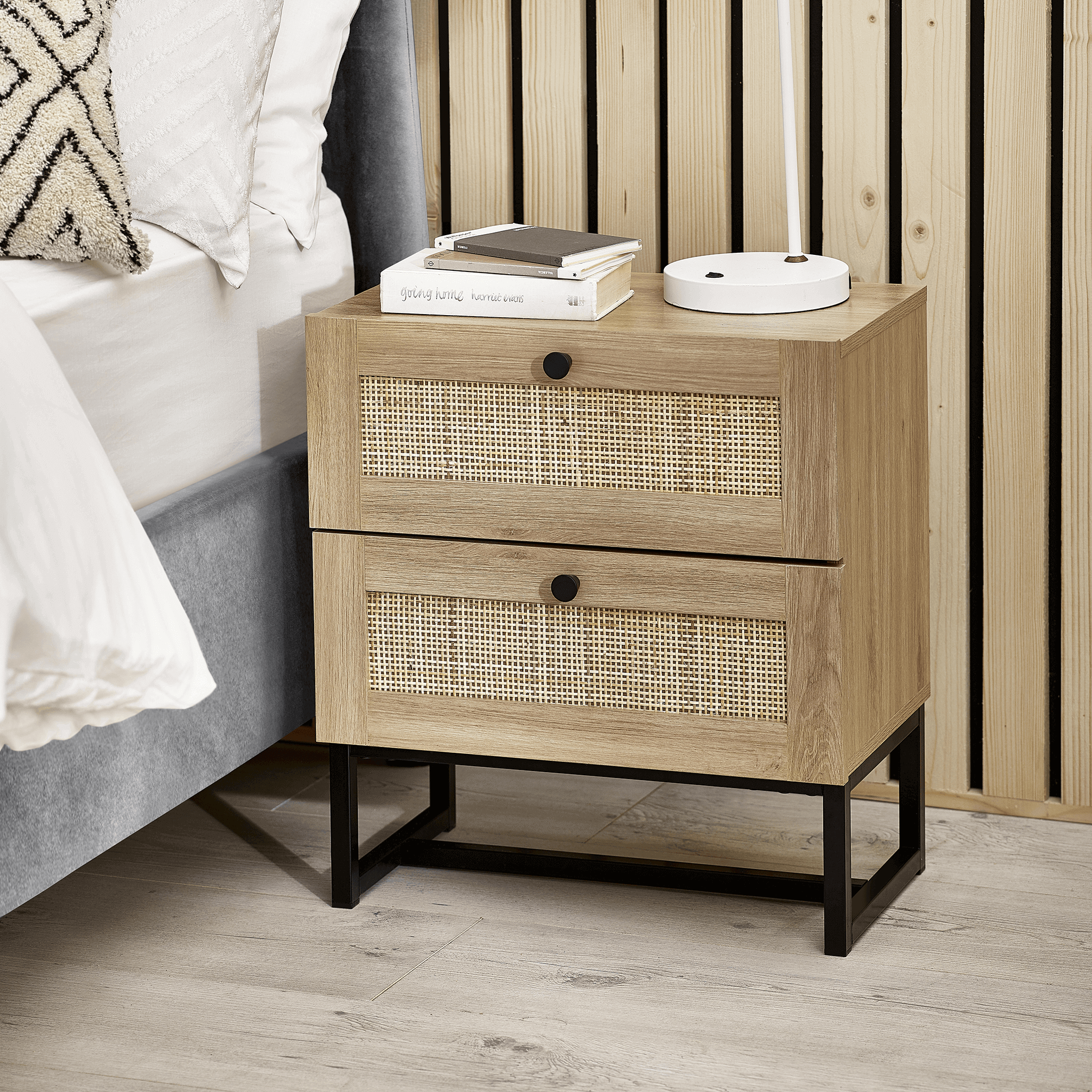 Soho 2 Drawer Bedside | Des Kelly
