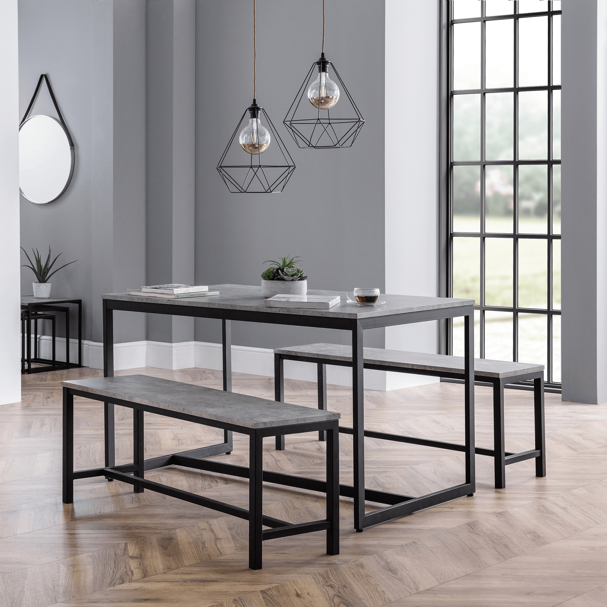 Staten Concrete Dining Table