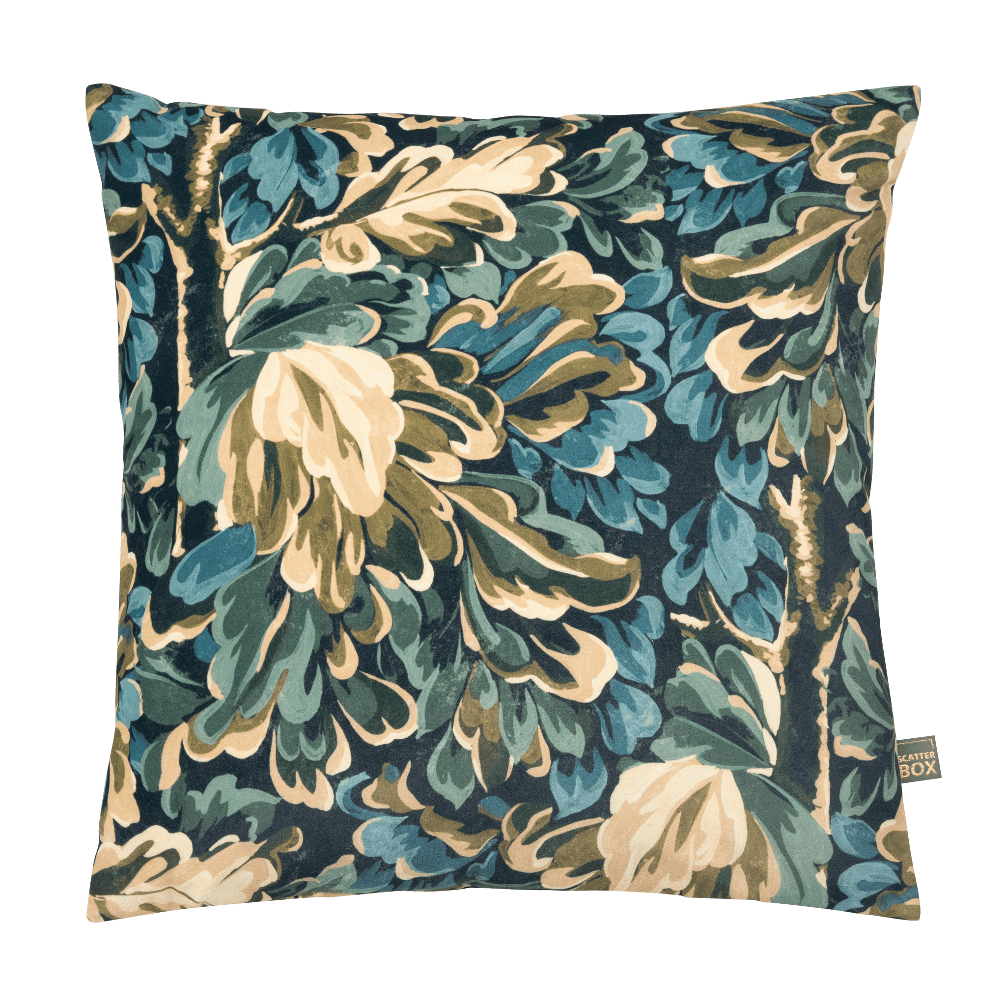 Vintage Leaf Cushion (Sold in 2's)