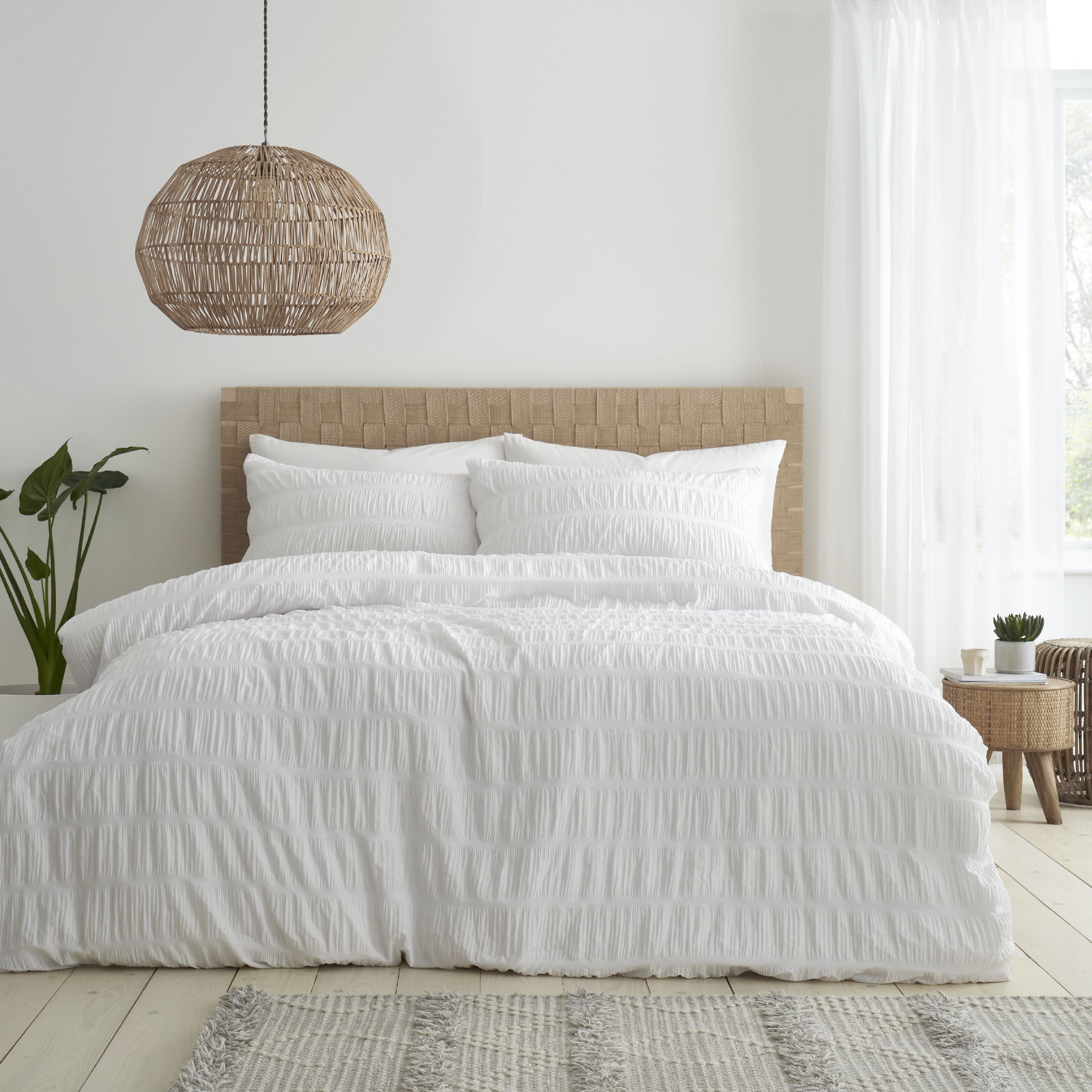 Seersucker Duvet Set