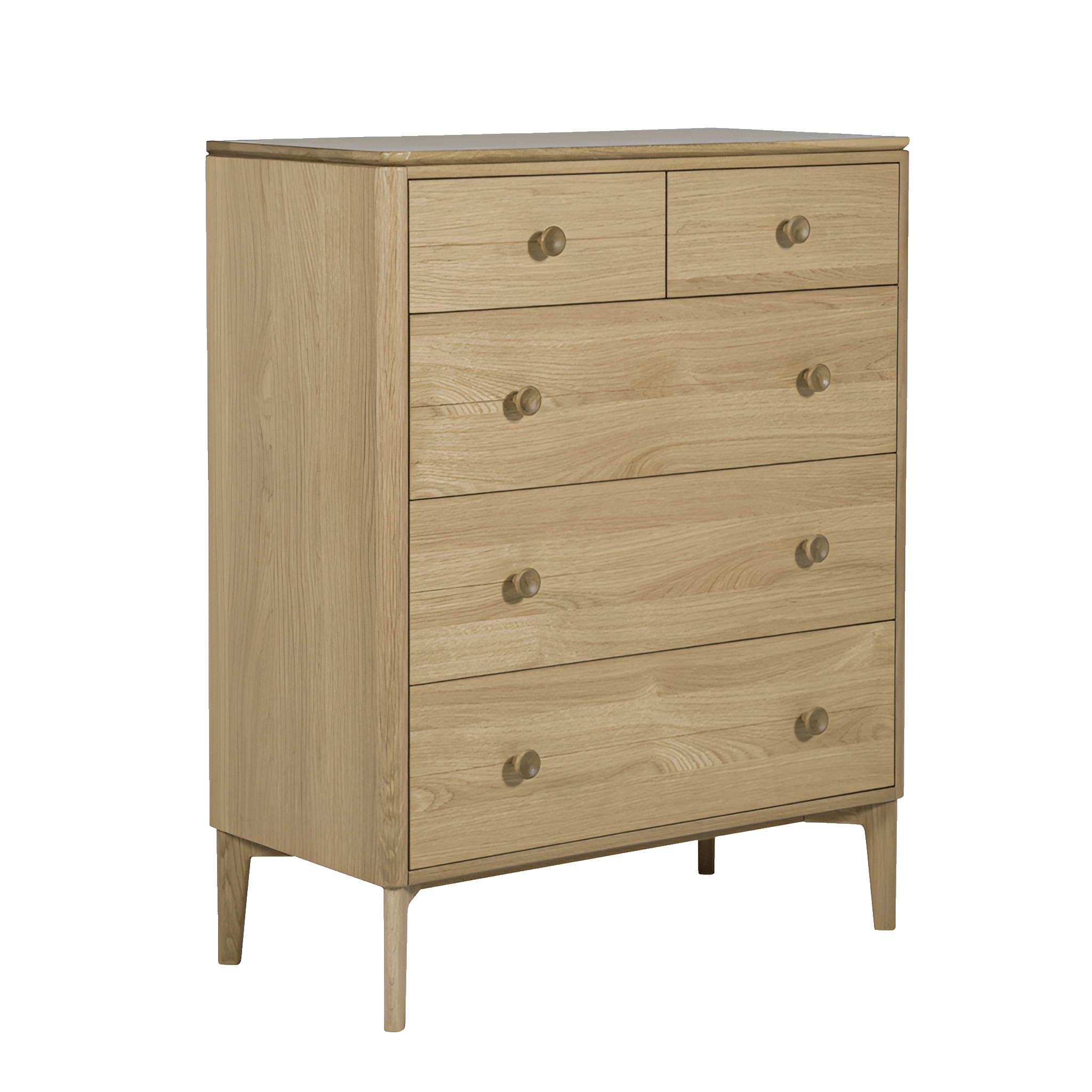 Barnet 5 Drawer Chest of Drawers Natural