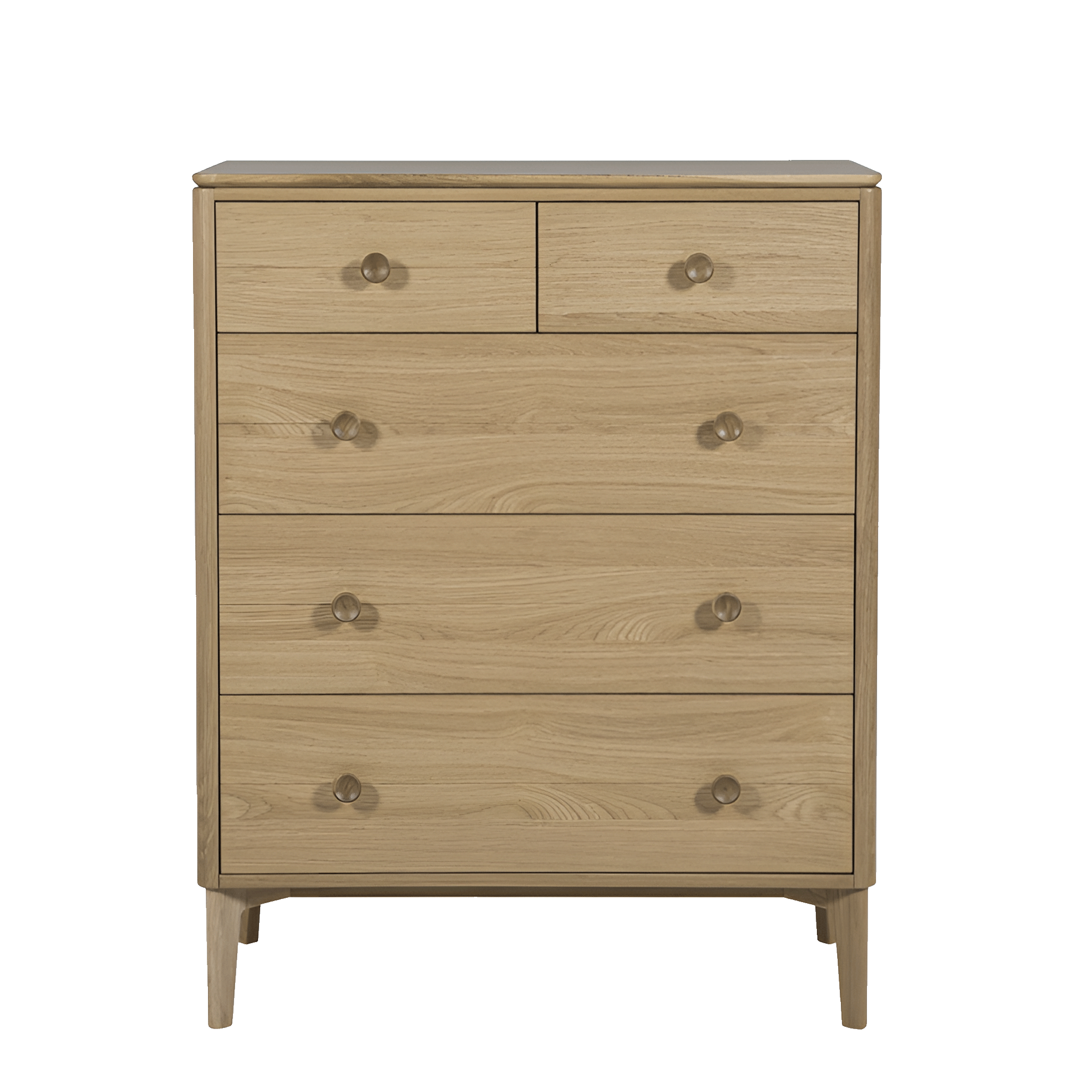 Barnet 5 Drawer Chest of Drawers Natural