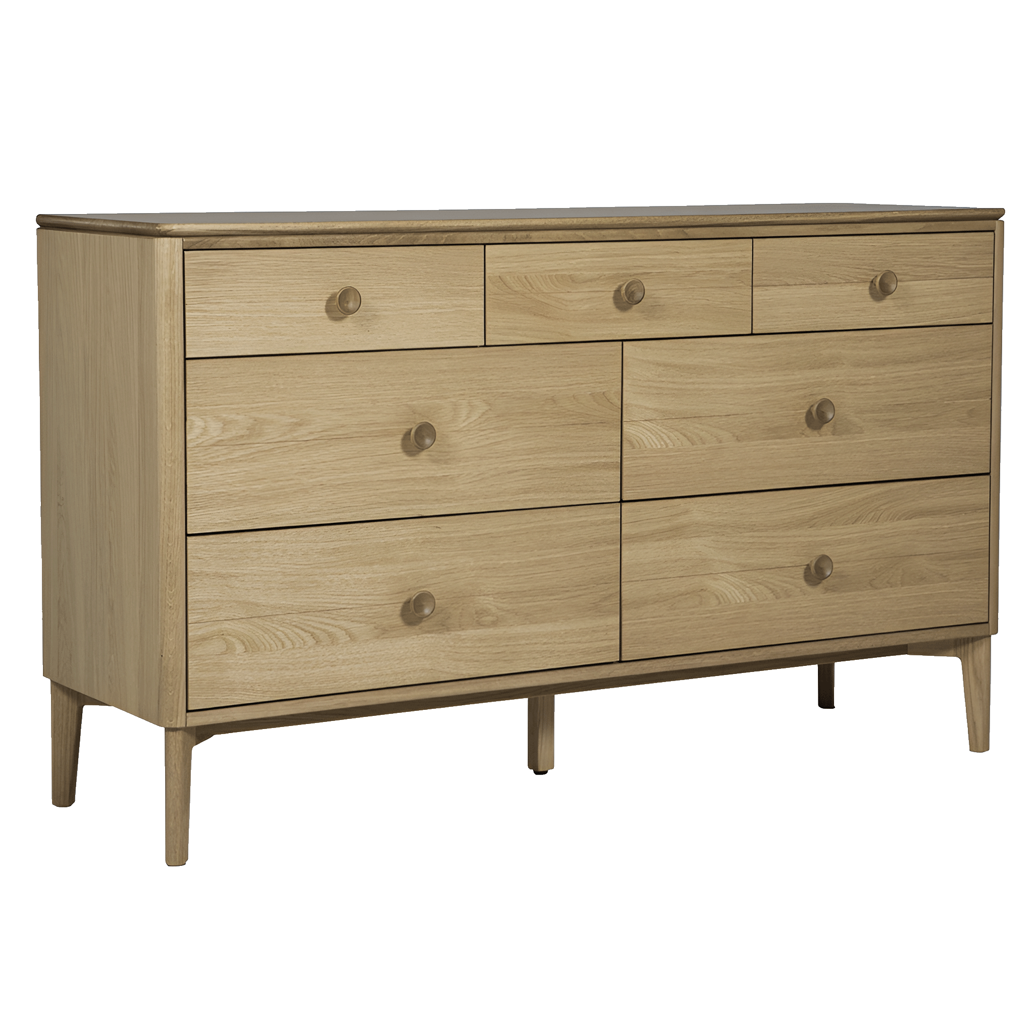 Barnet 7 Drawer Chest of Drawers Natural