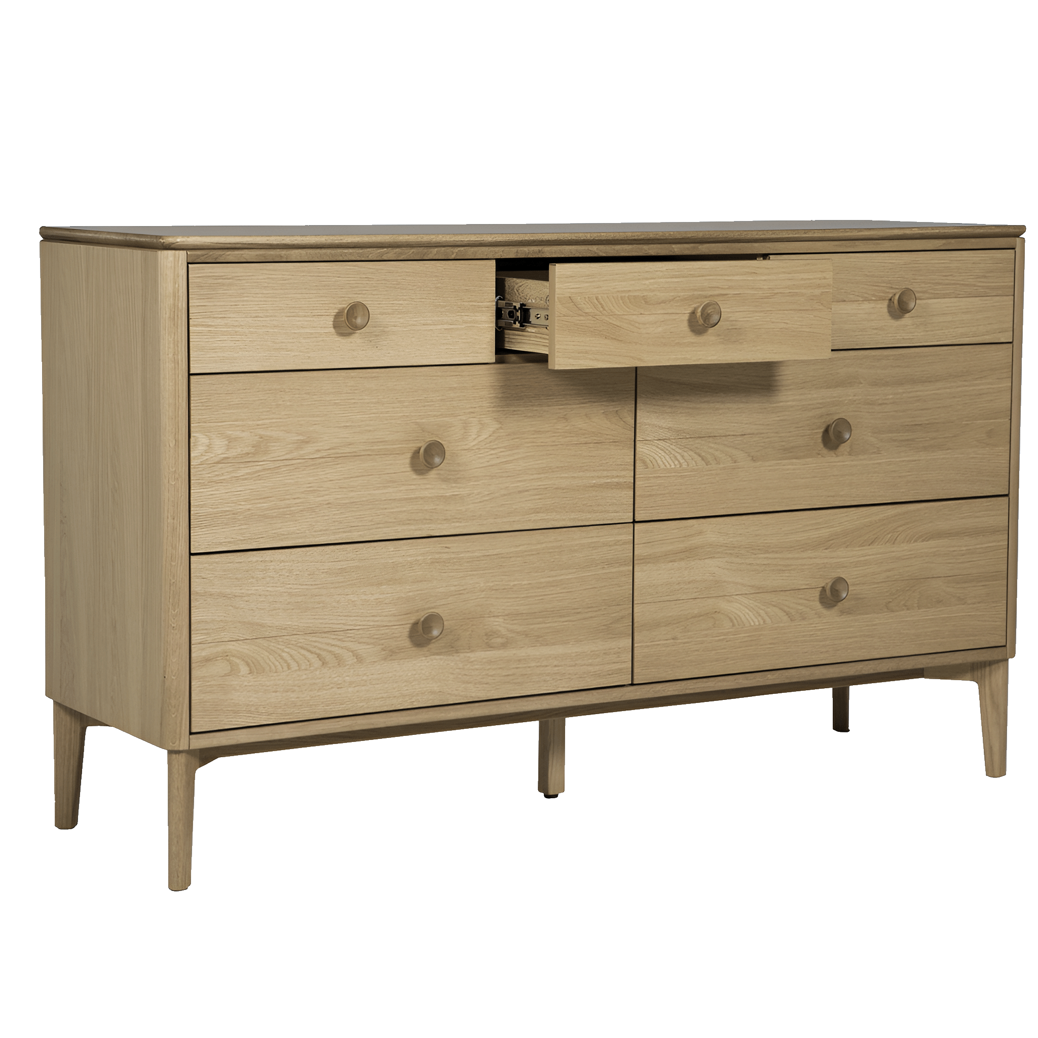 Barnet 7 Drawer Chest of Drawers Natural