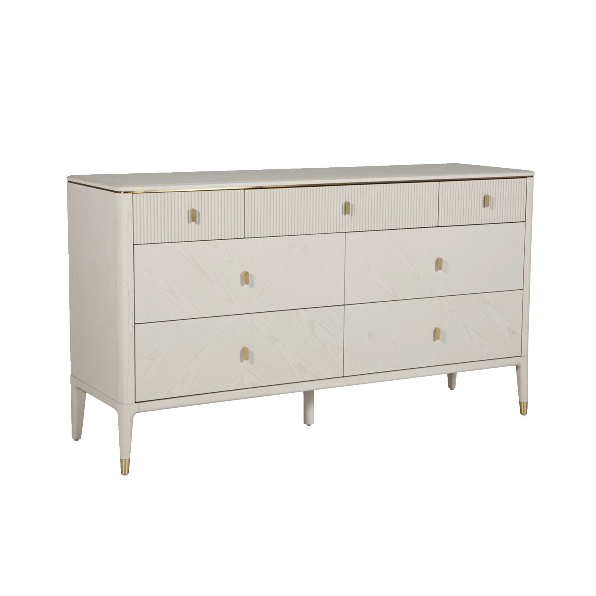 Violetta 7 Drawer Chest Of Drawers