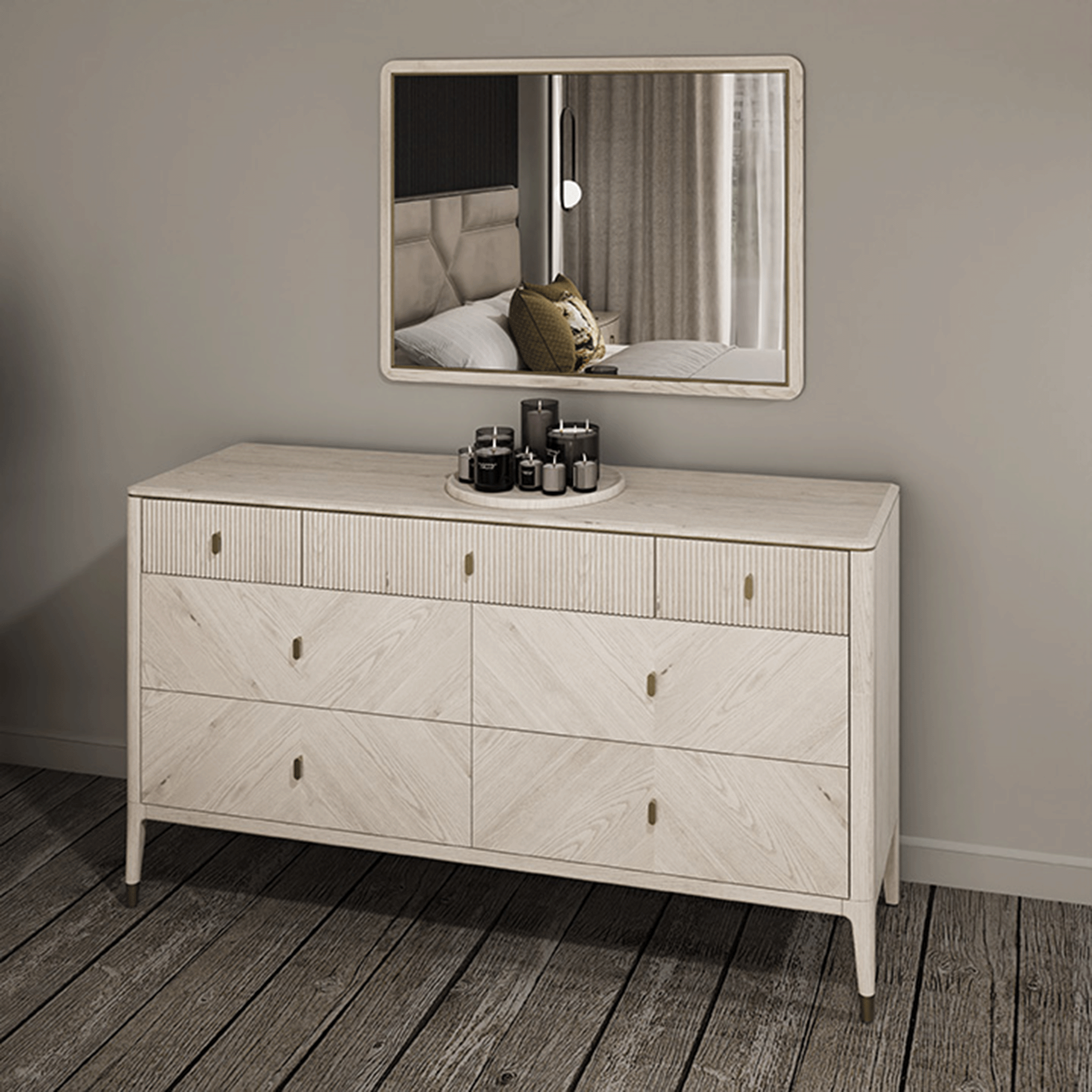 Violetta 7 Drawer Chest Of Drawers