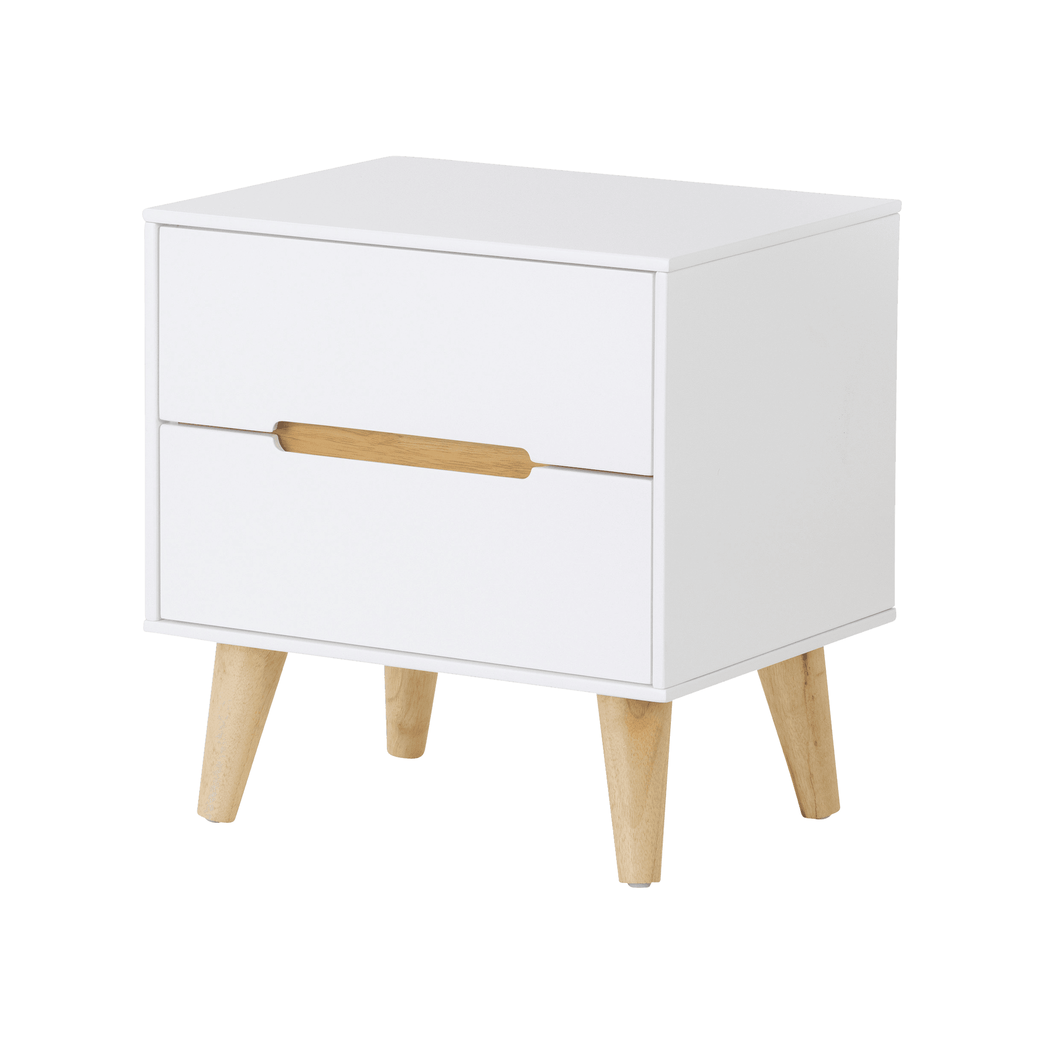 Nordic 2 Drawer Bedside