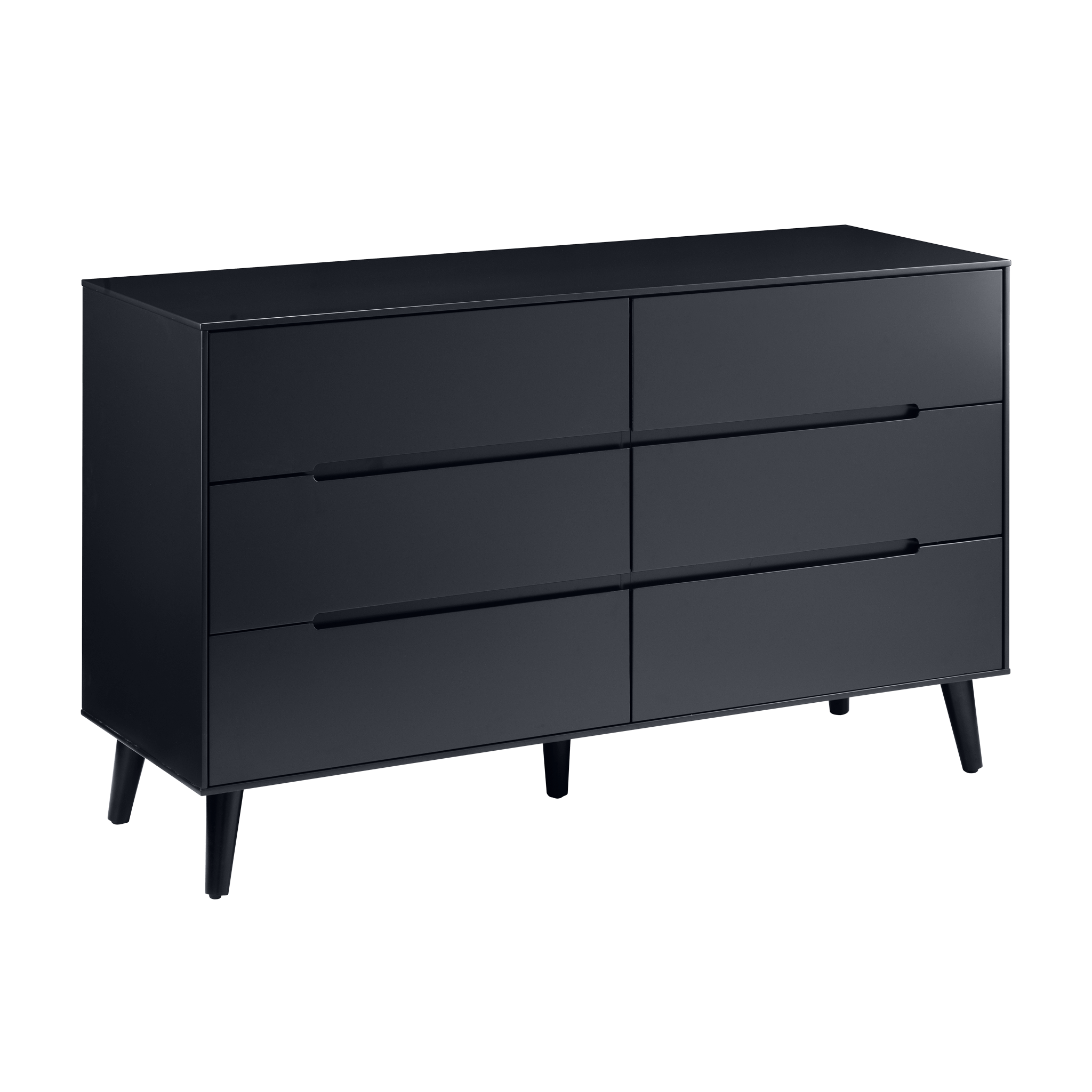 Nordic 6 Drawer Wide Chest