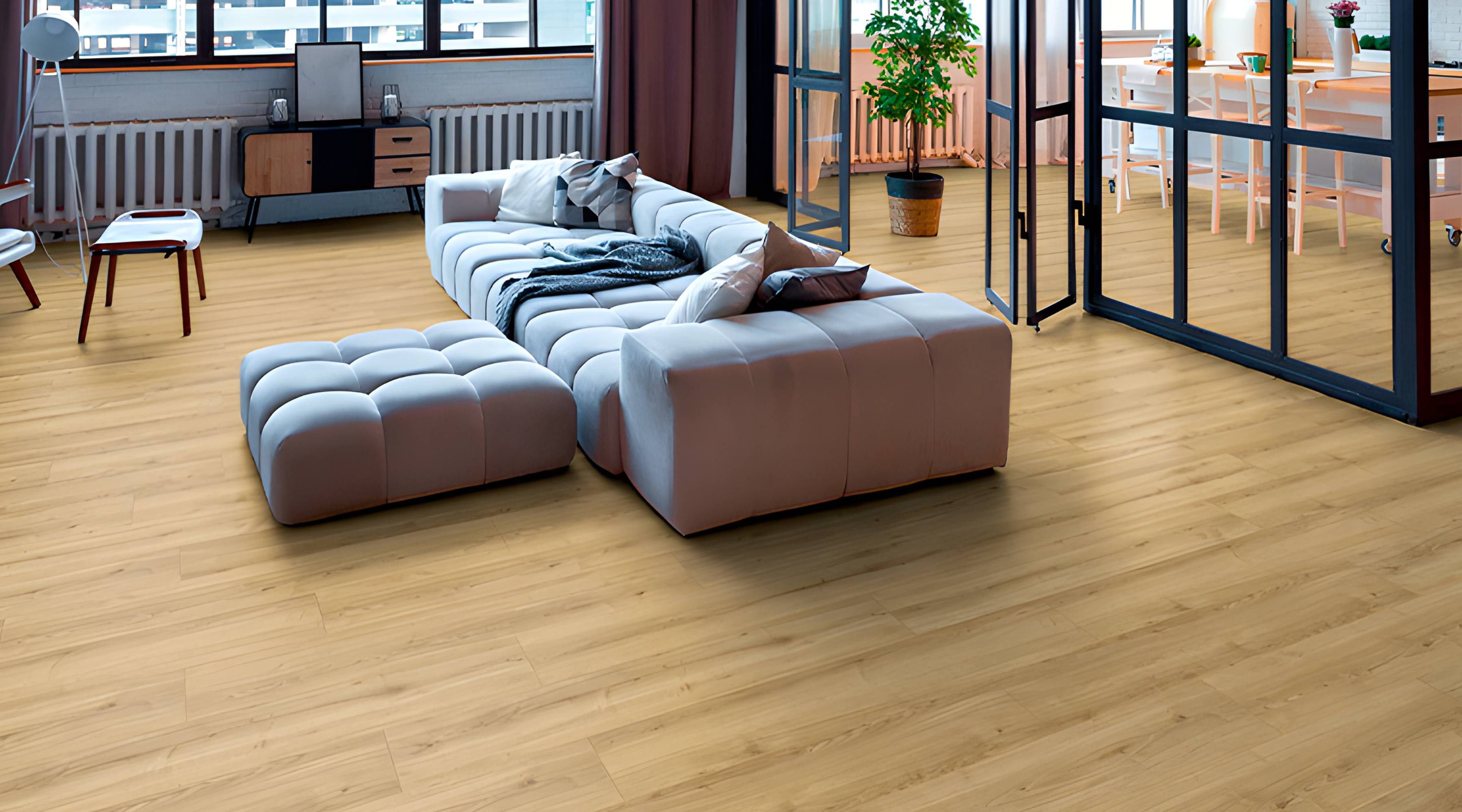 Penthouse Plank Adaja Oak Laminate Flooring AC5