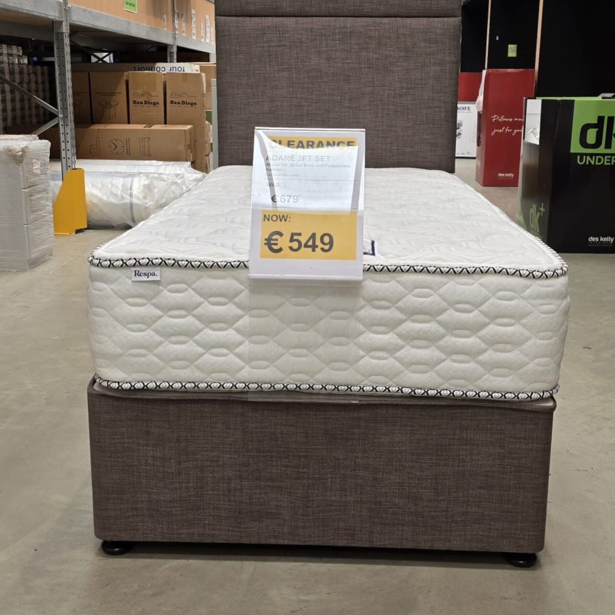 Adare 3ft Complete Bed-Set