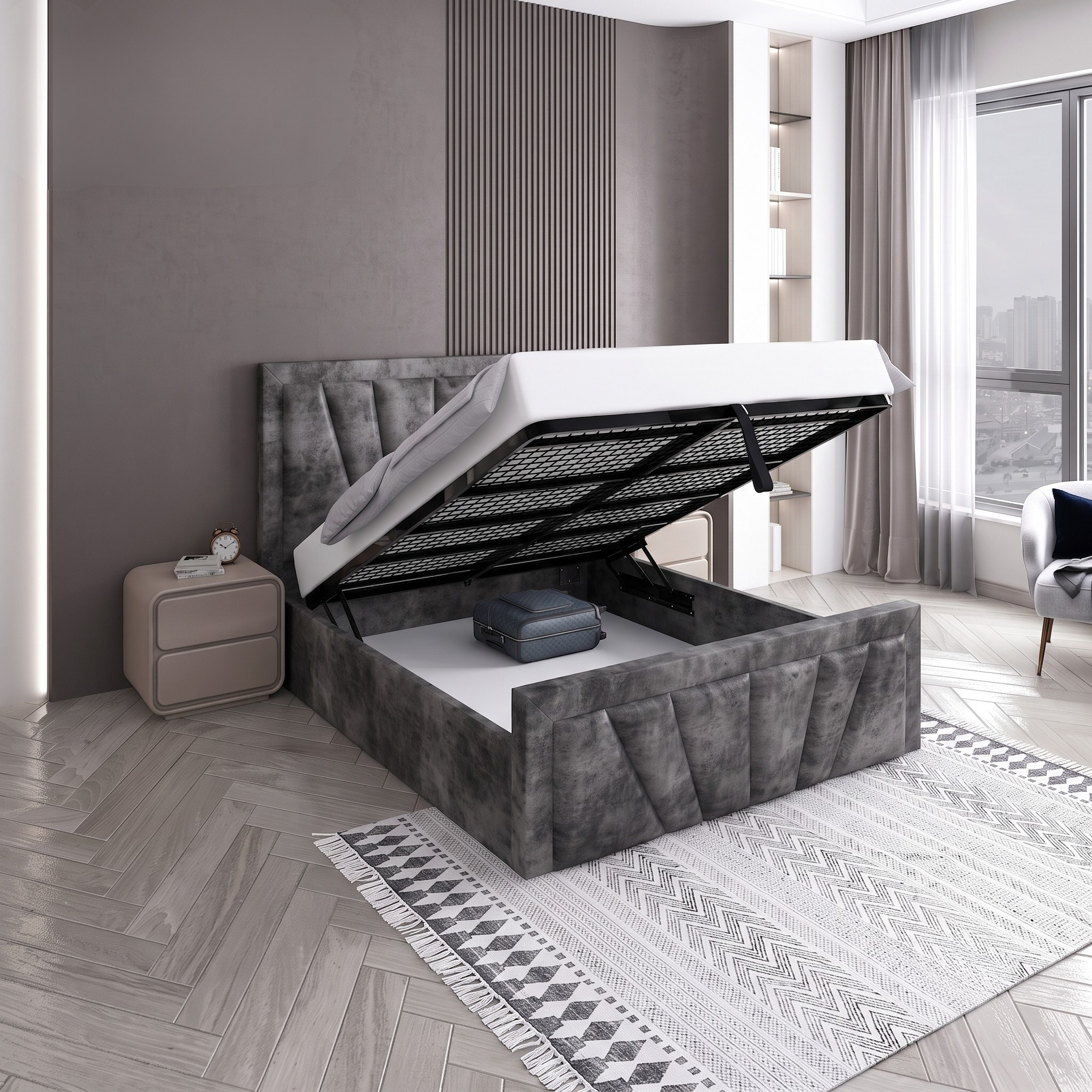 Starlight Ottoman Bedframe