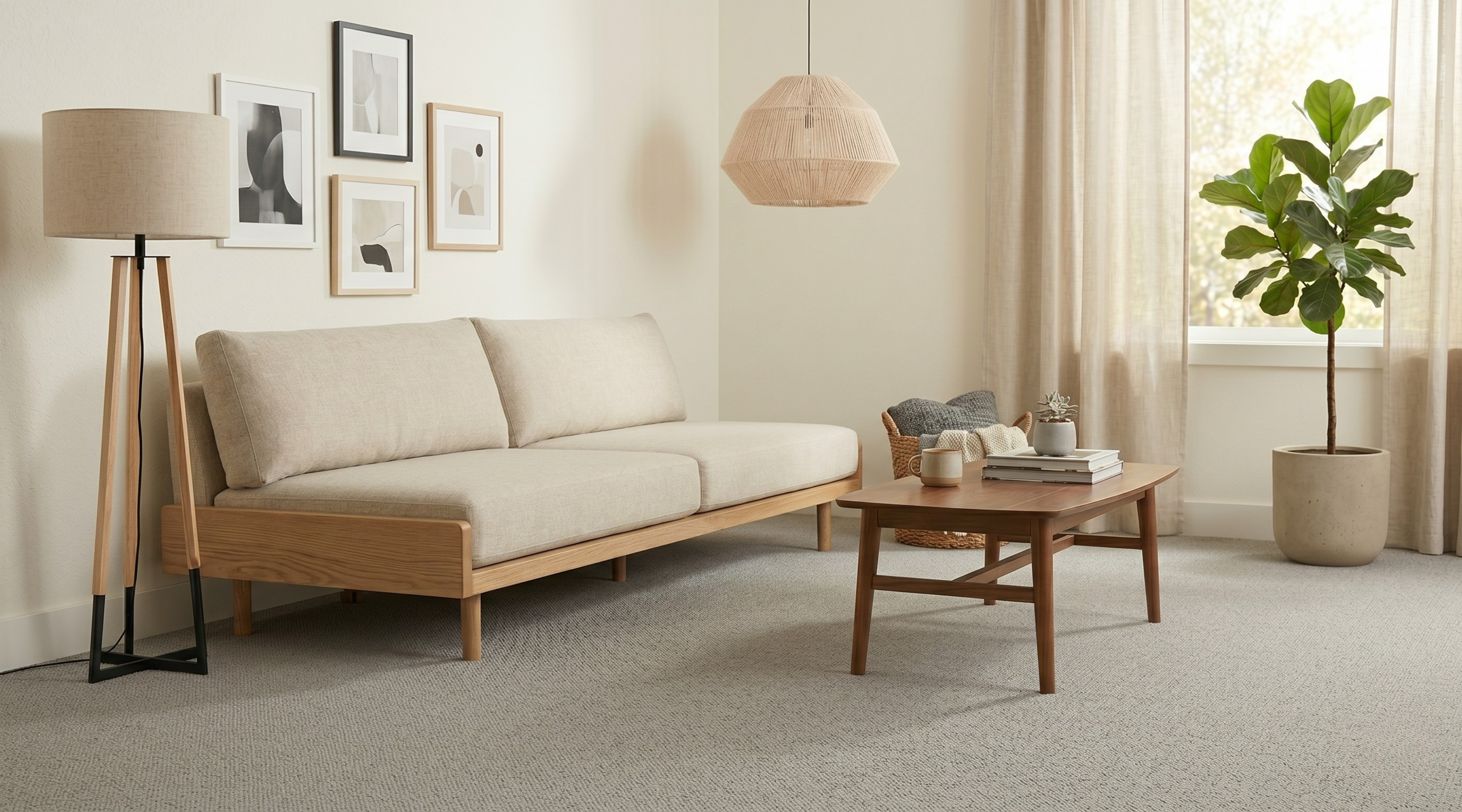 Sisal Pinstripe Boucle