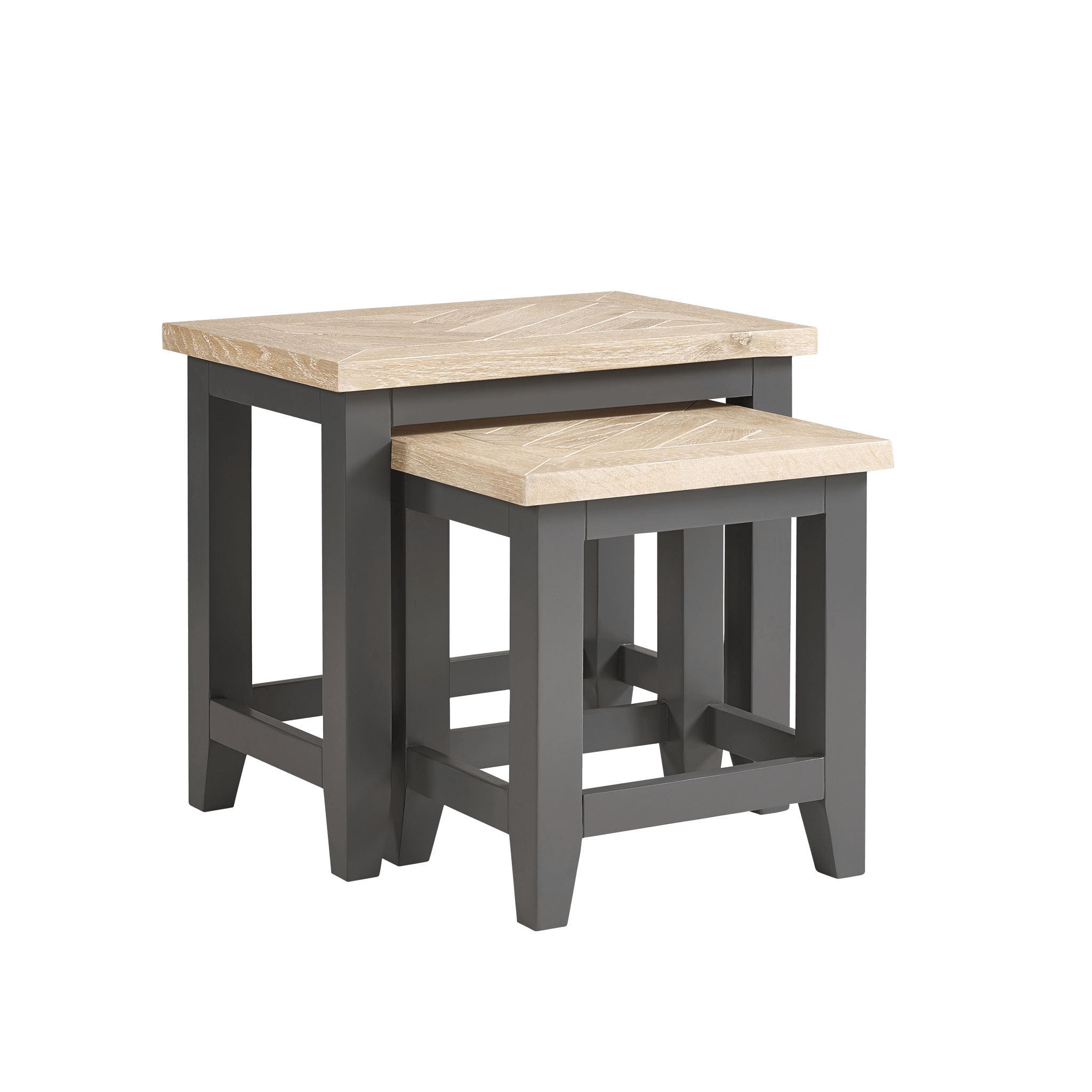 Lyon Nest Of Tables Dark Grey