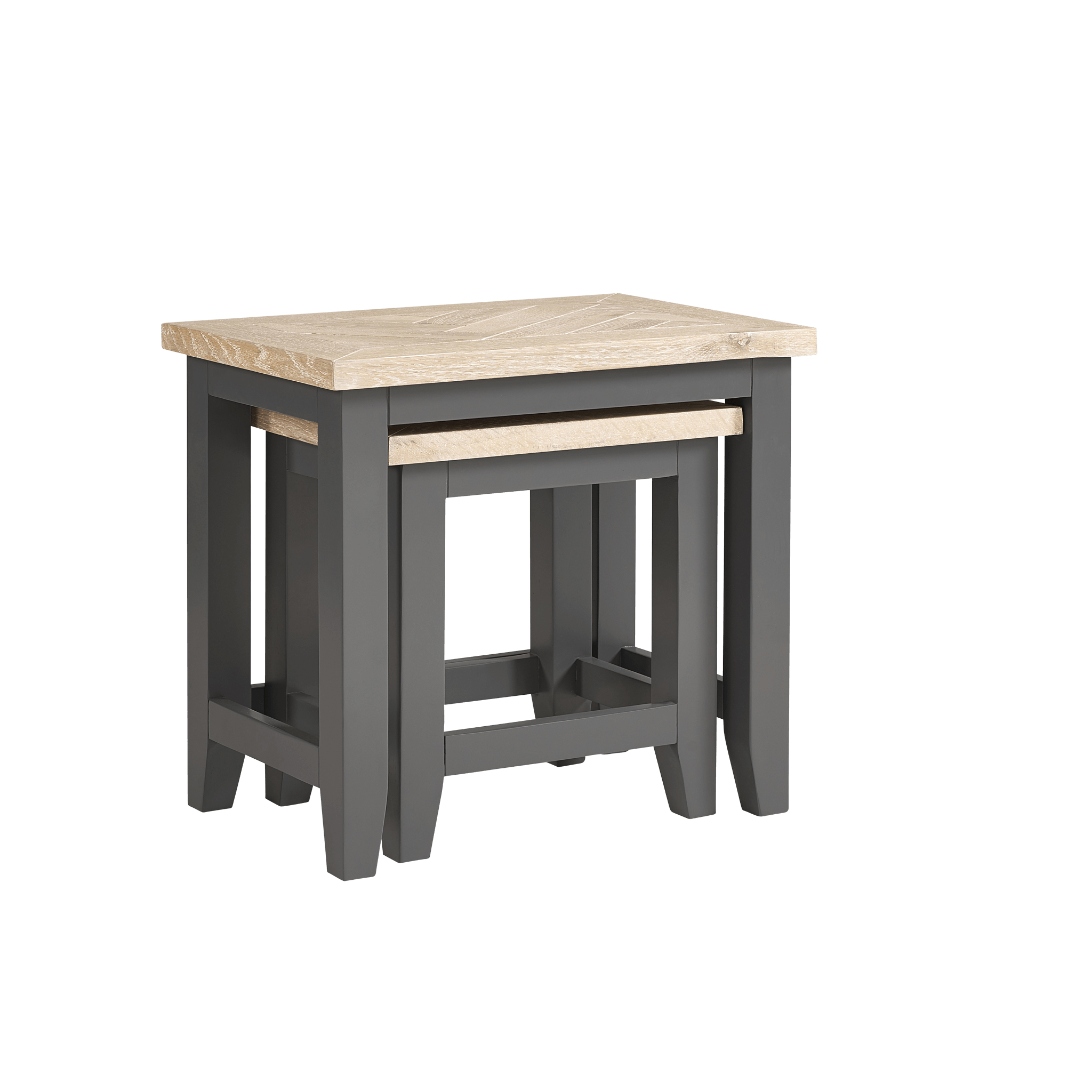 Lyon Nest Of Tables Dark Grey