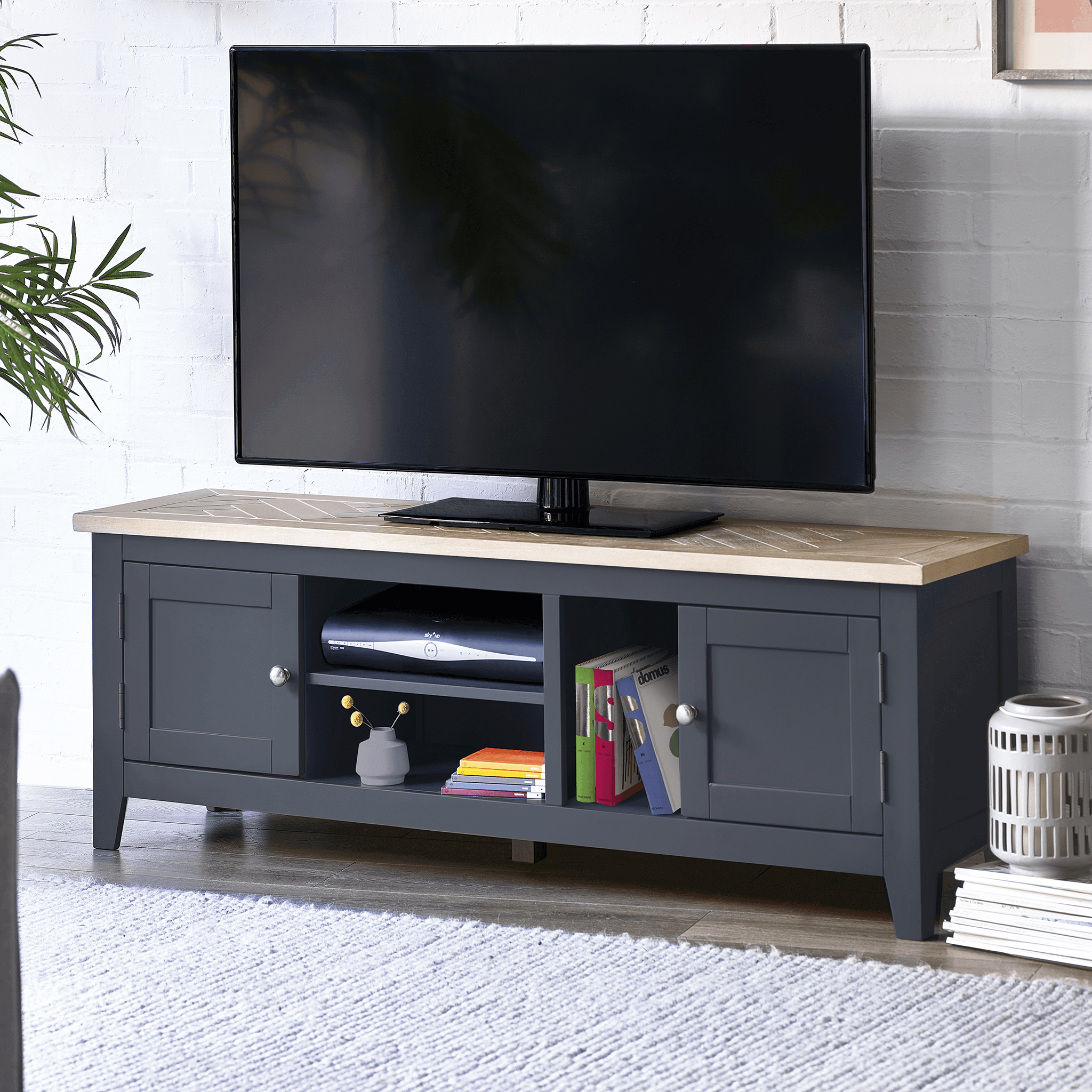 Lyon Tv Unit Dark Grey