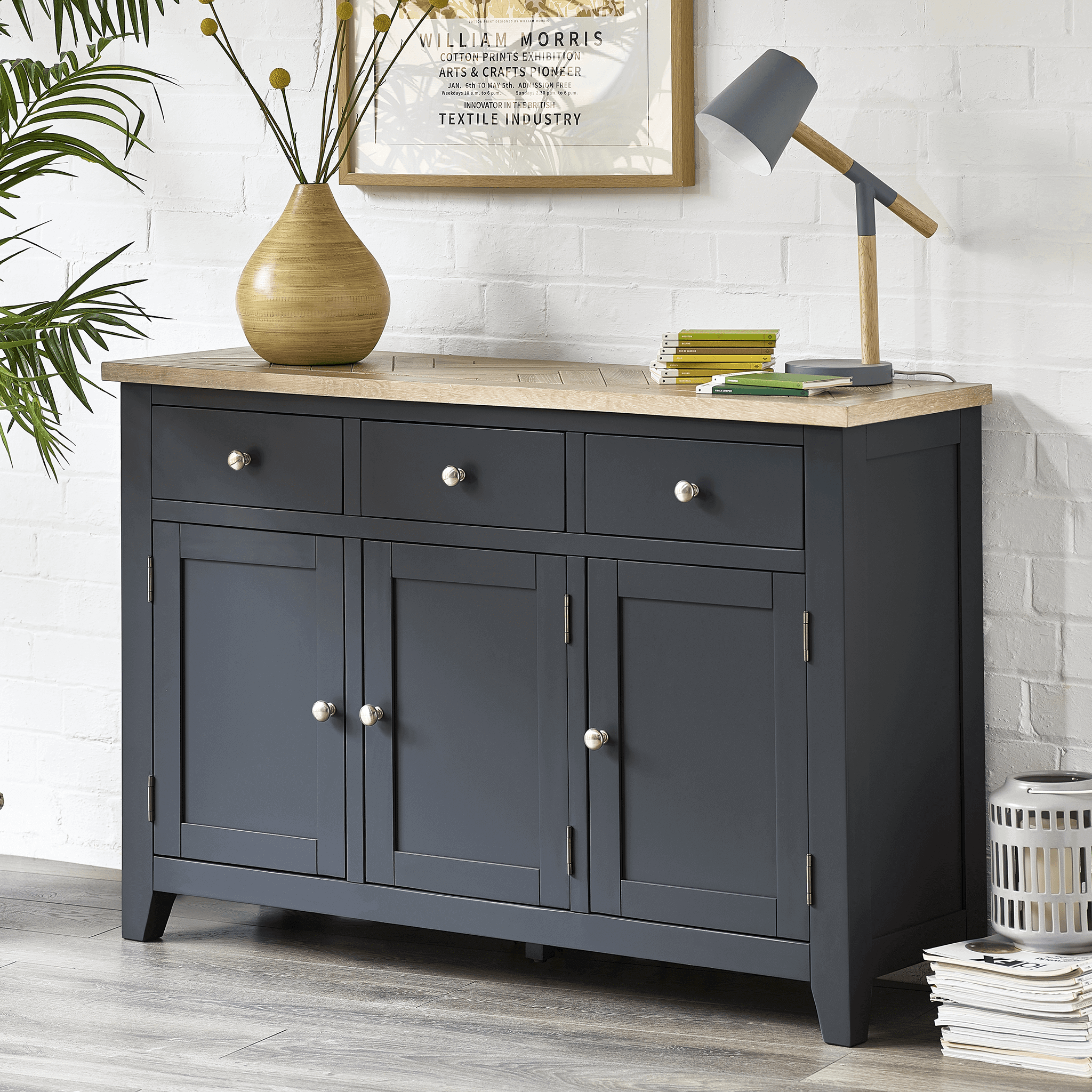 Lyon Sideboard Dark Grey