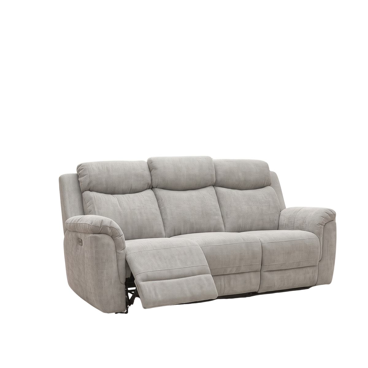 Bailey Fabric Electric 3 Seater Recliner