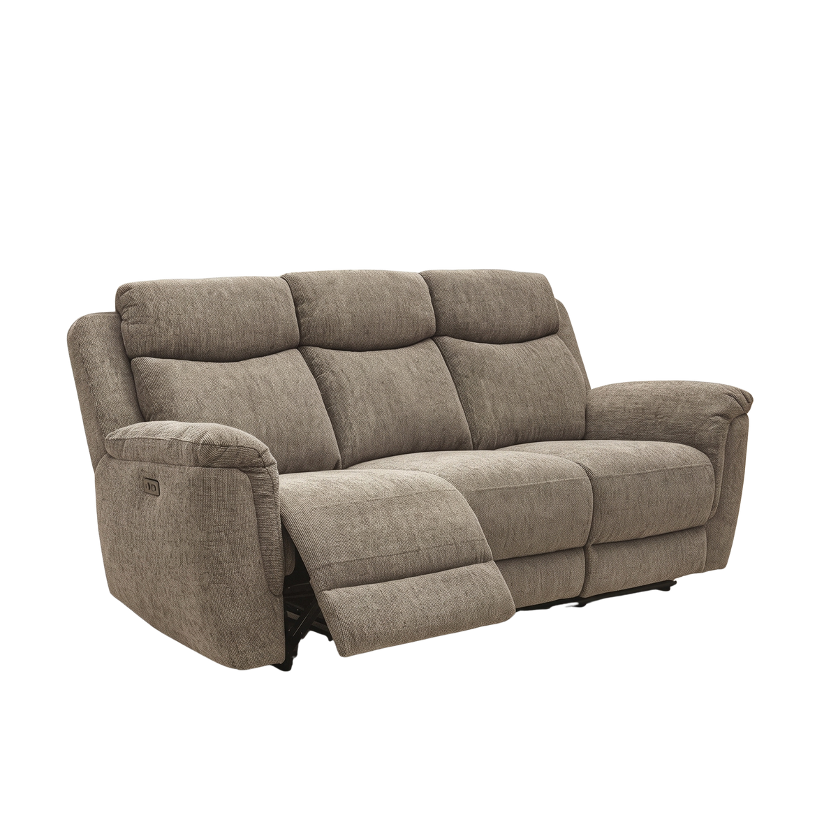 Bailey Fabric Electric 3 Seater Recliner