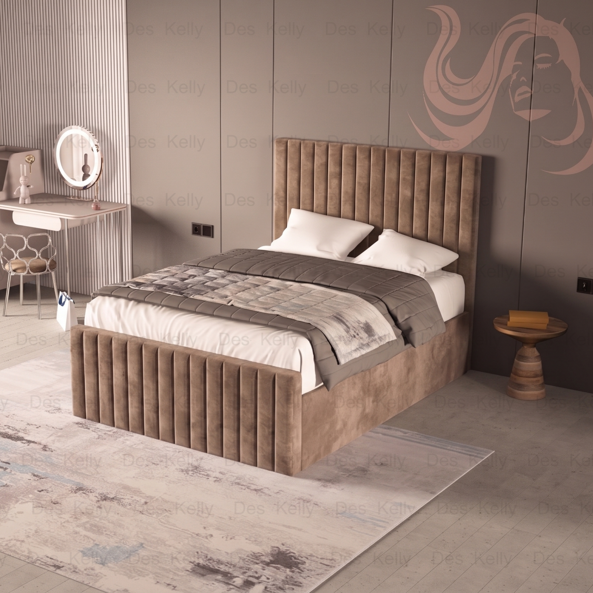 Saloma Ottoman Bedframe