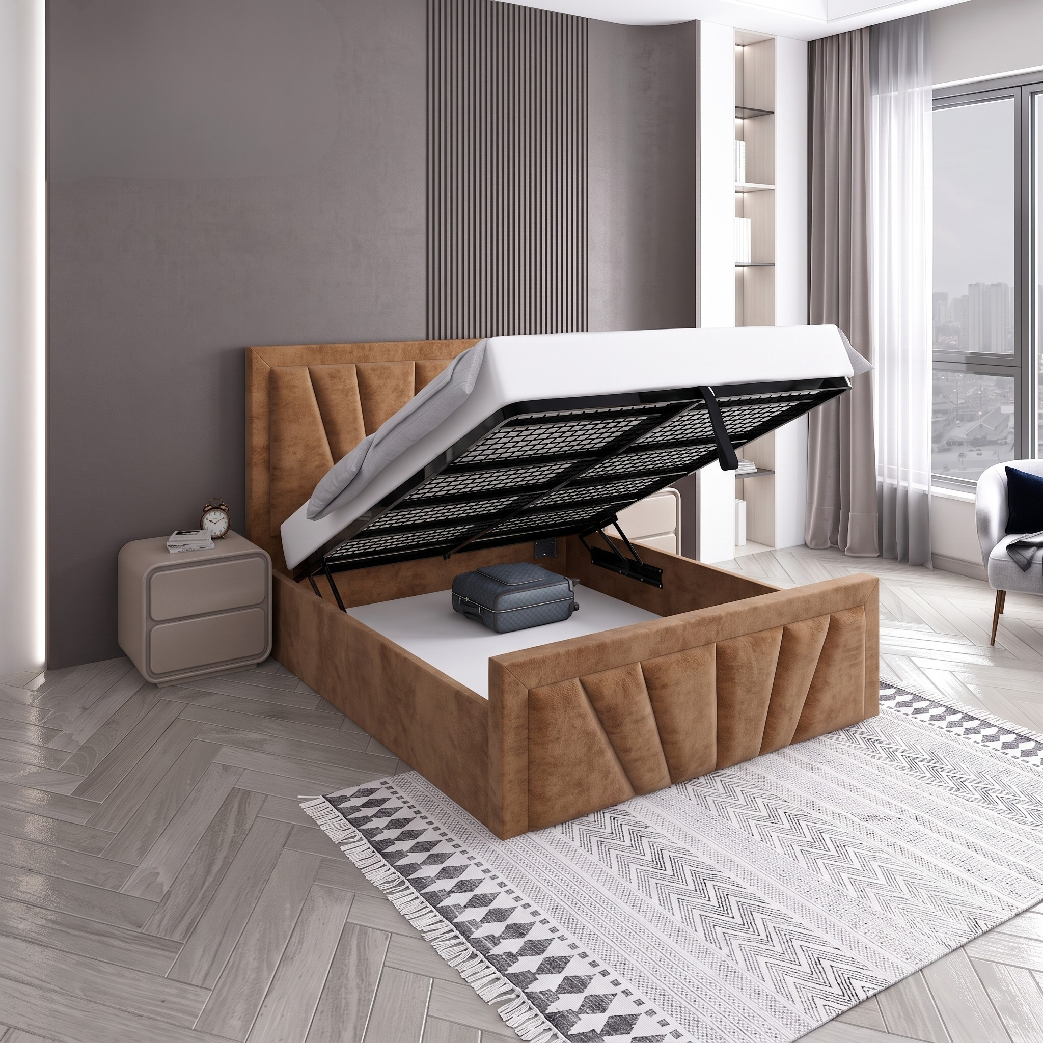 Starlight Ottoman Bedframe