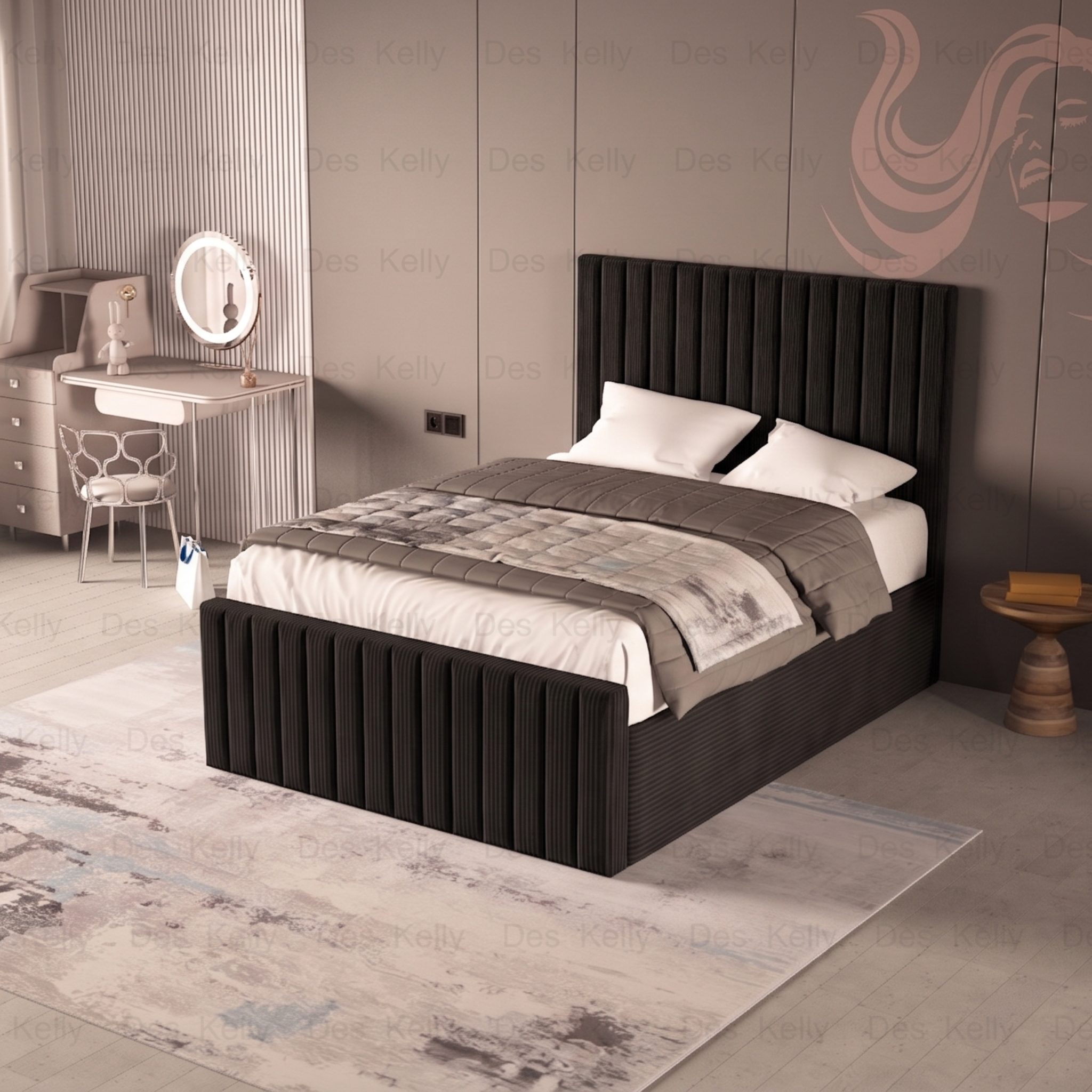 Saloma Ottoman Bedframe