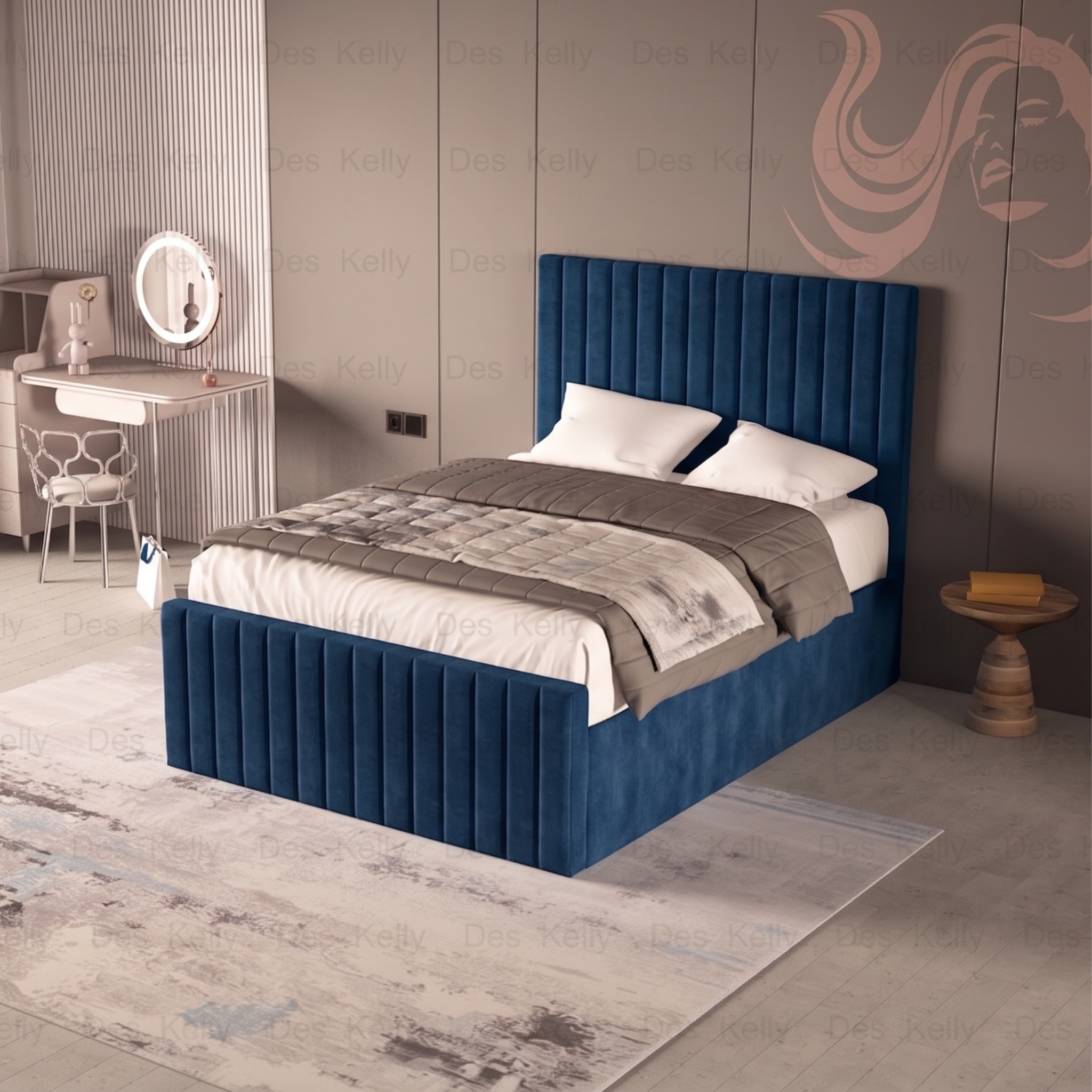 Saloma Ottoman Bedframe