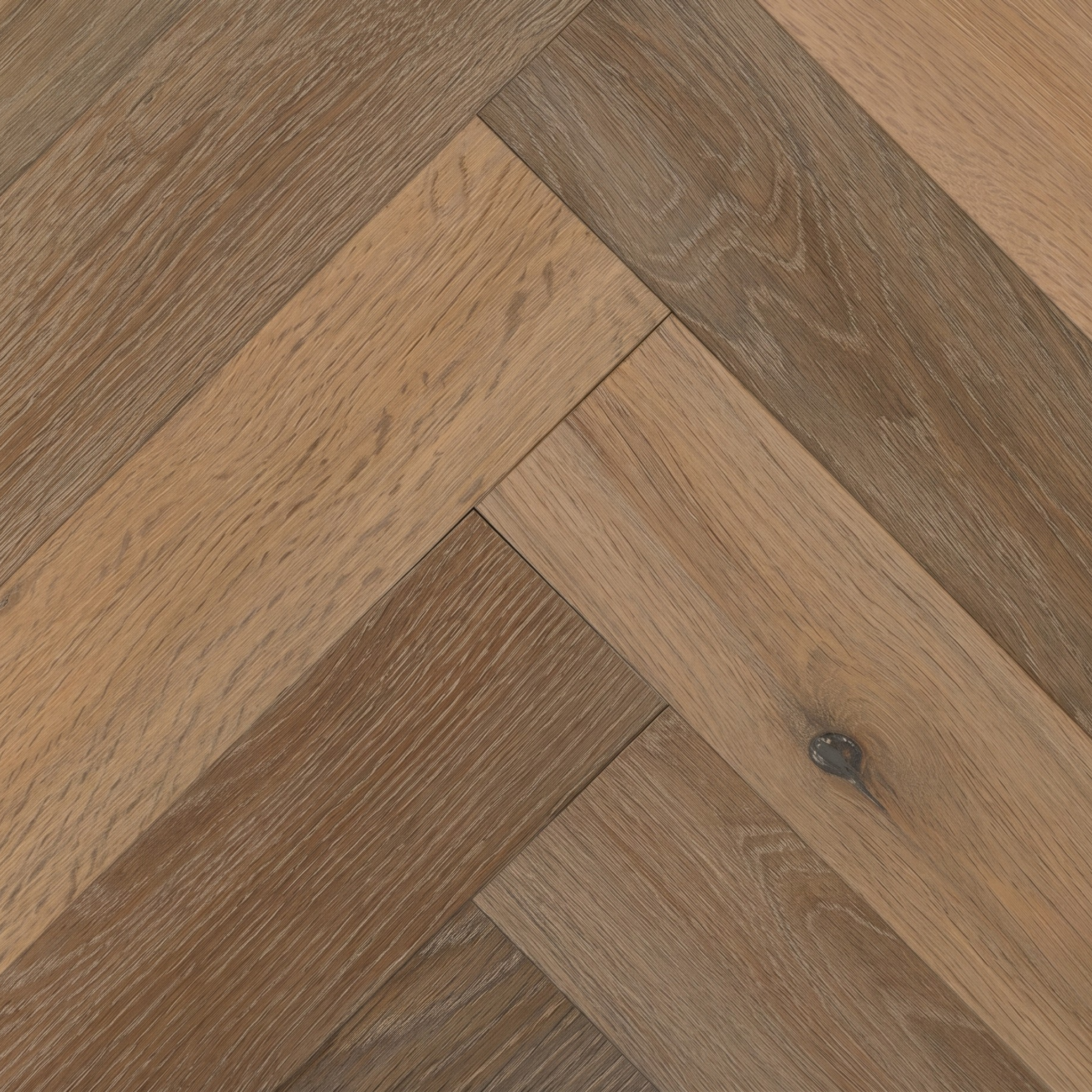 Bridge Oak Engineered Herringbone 14mm gallery image