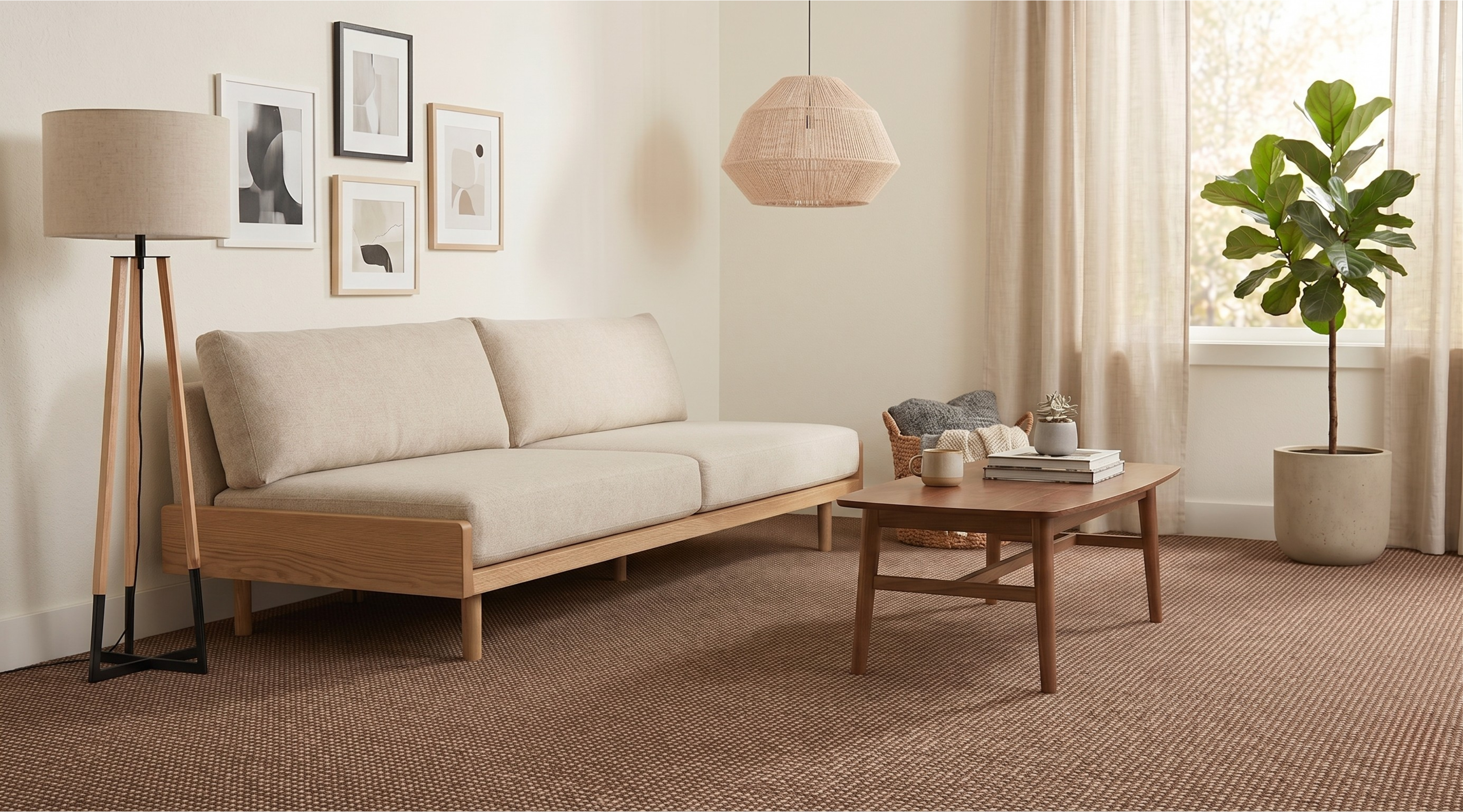 Sisal Pinstripe Boucle