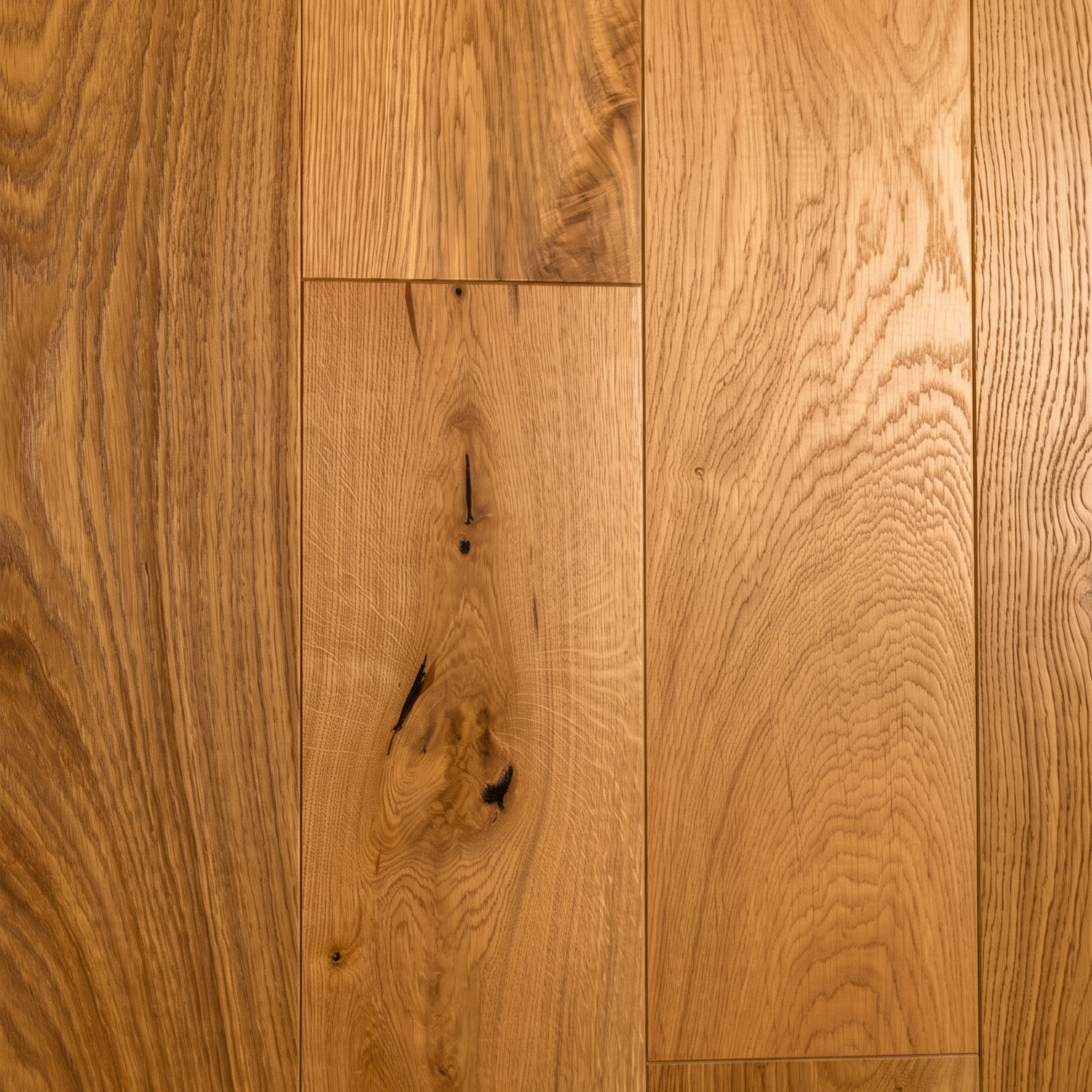 Brushed and Lacquered Oak Engineered Flooring 14mm