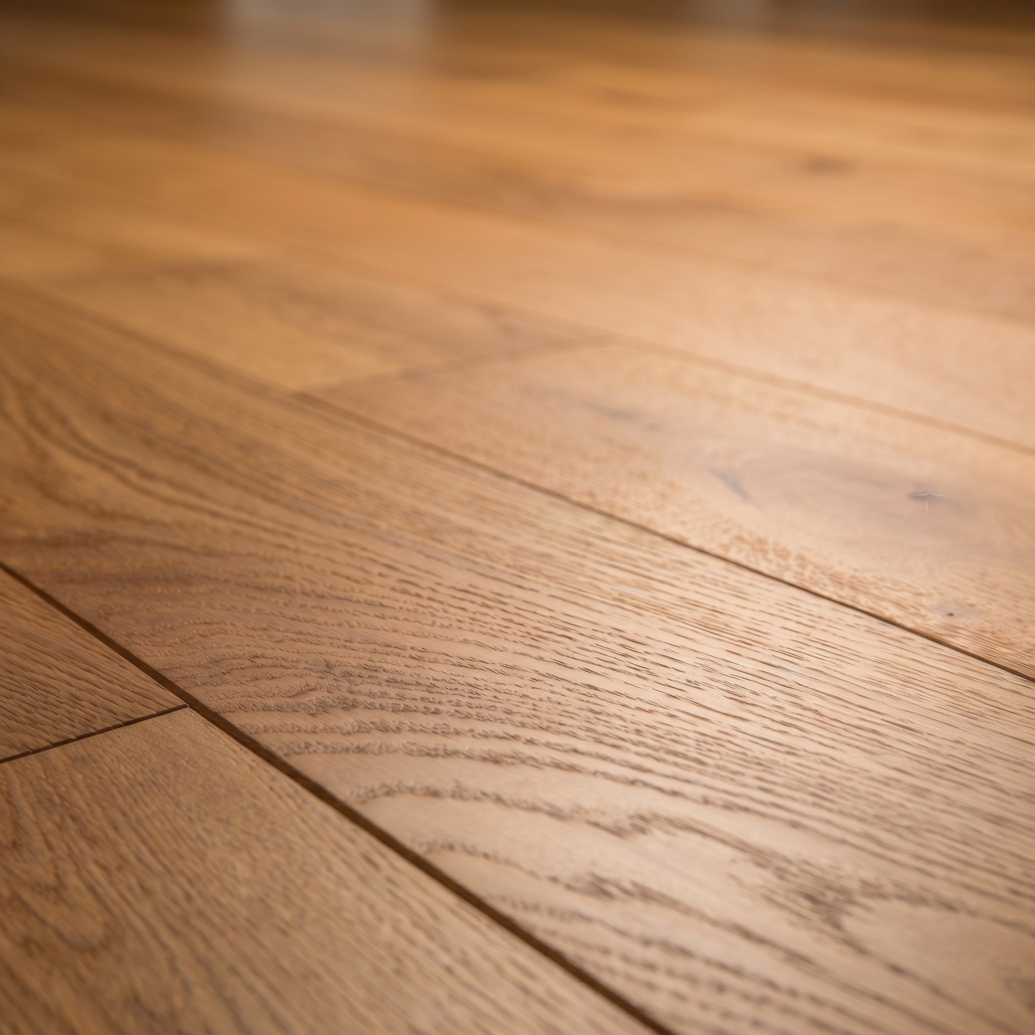 Brushed and Lacquered Oak Engineered Flooring 14mm gallery image