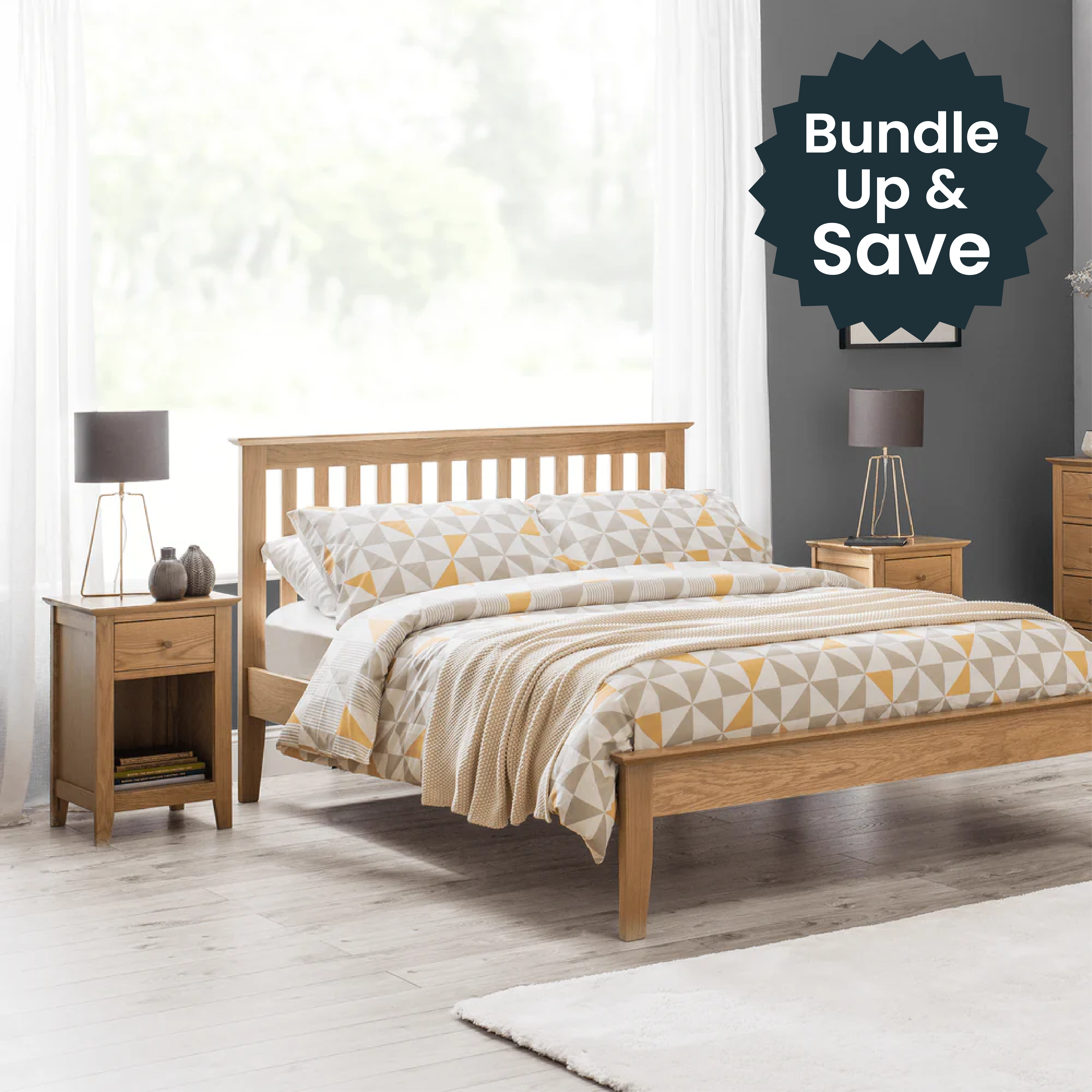 Sicily Shaker Bedframe