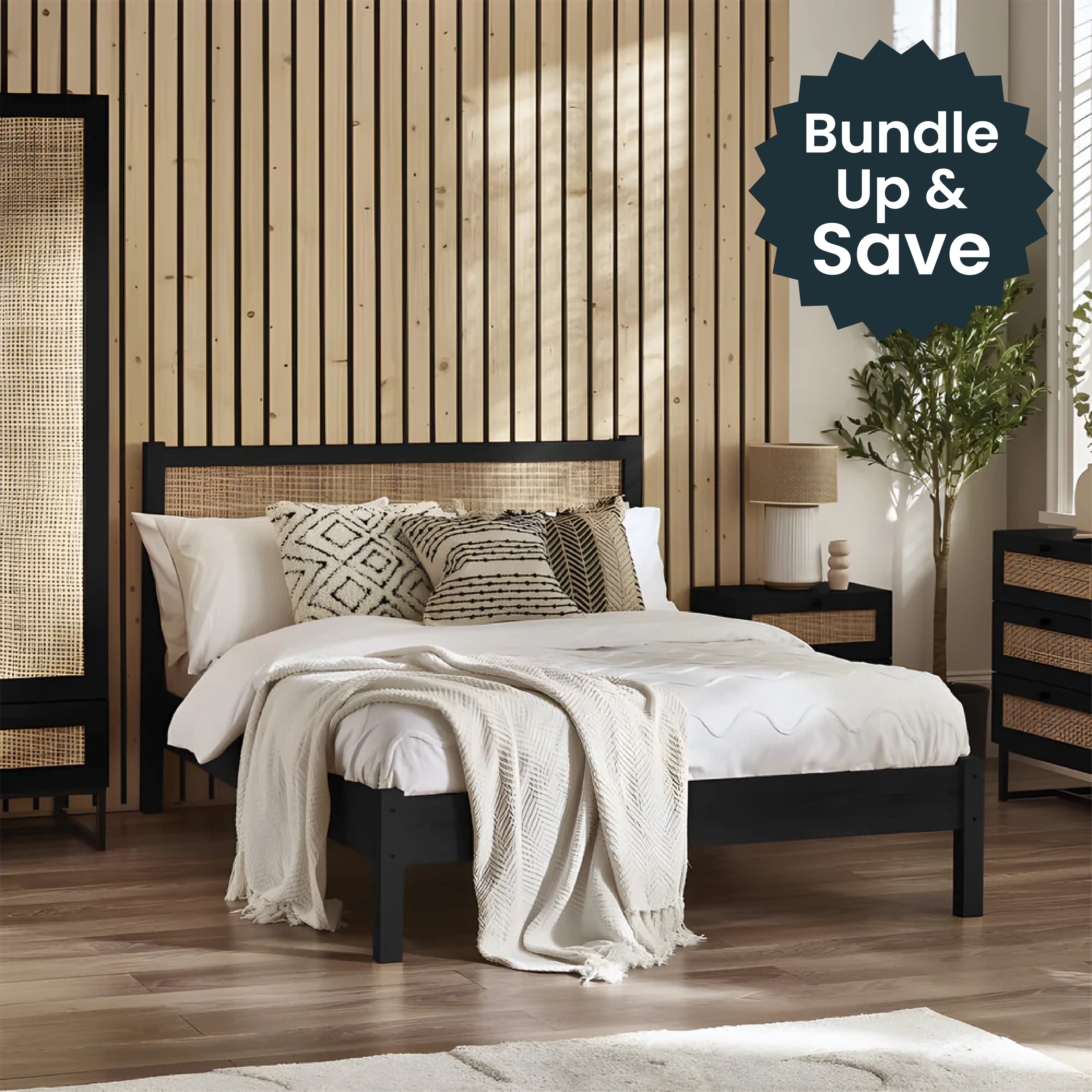 Soho Rattan Bedframe