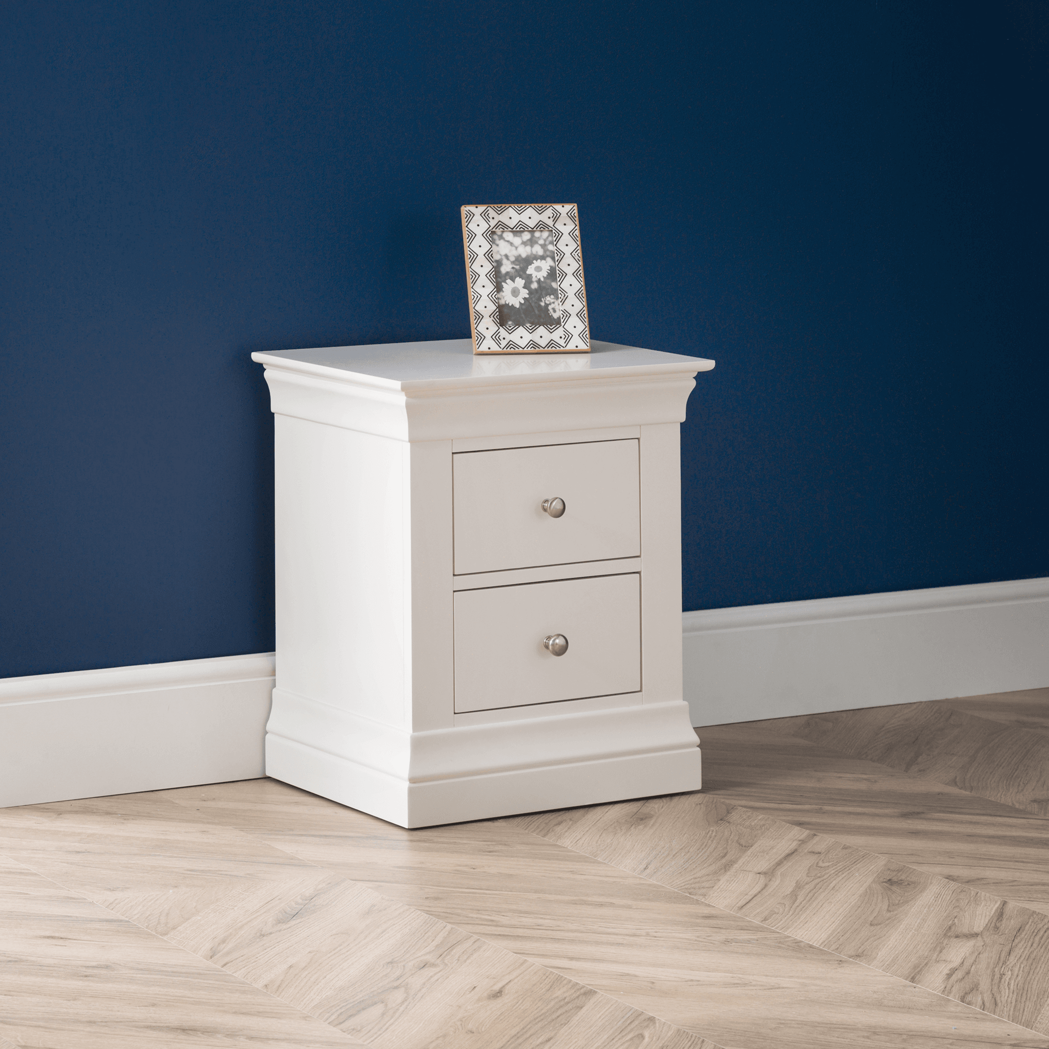 Mayfair 2 Drawer Bedside