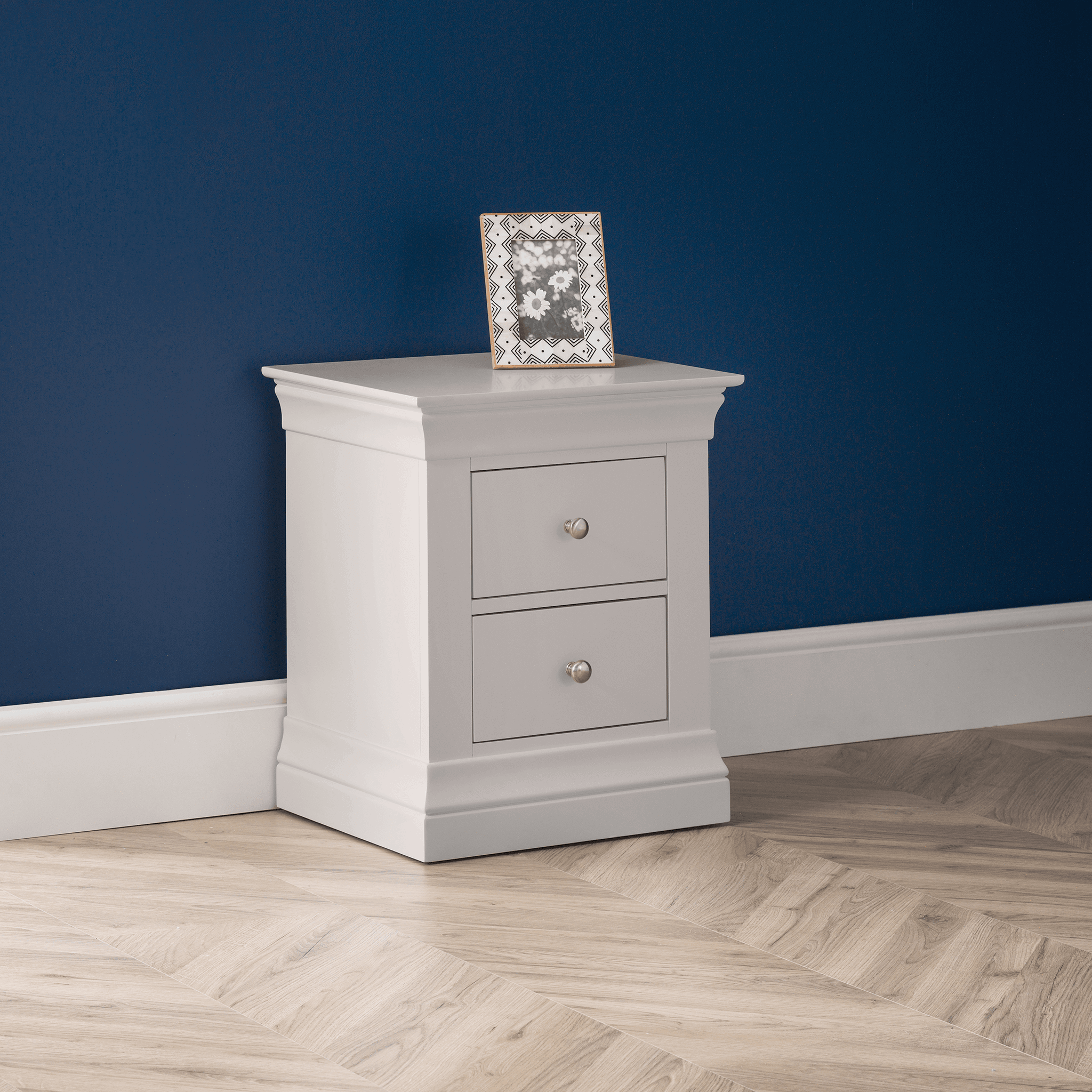 Mayfair 2 Drawer Bedside