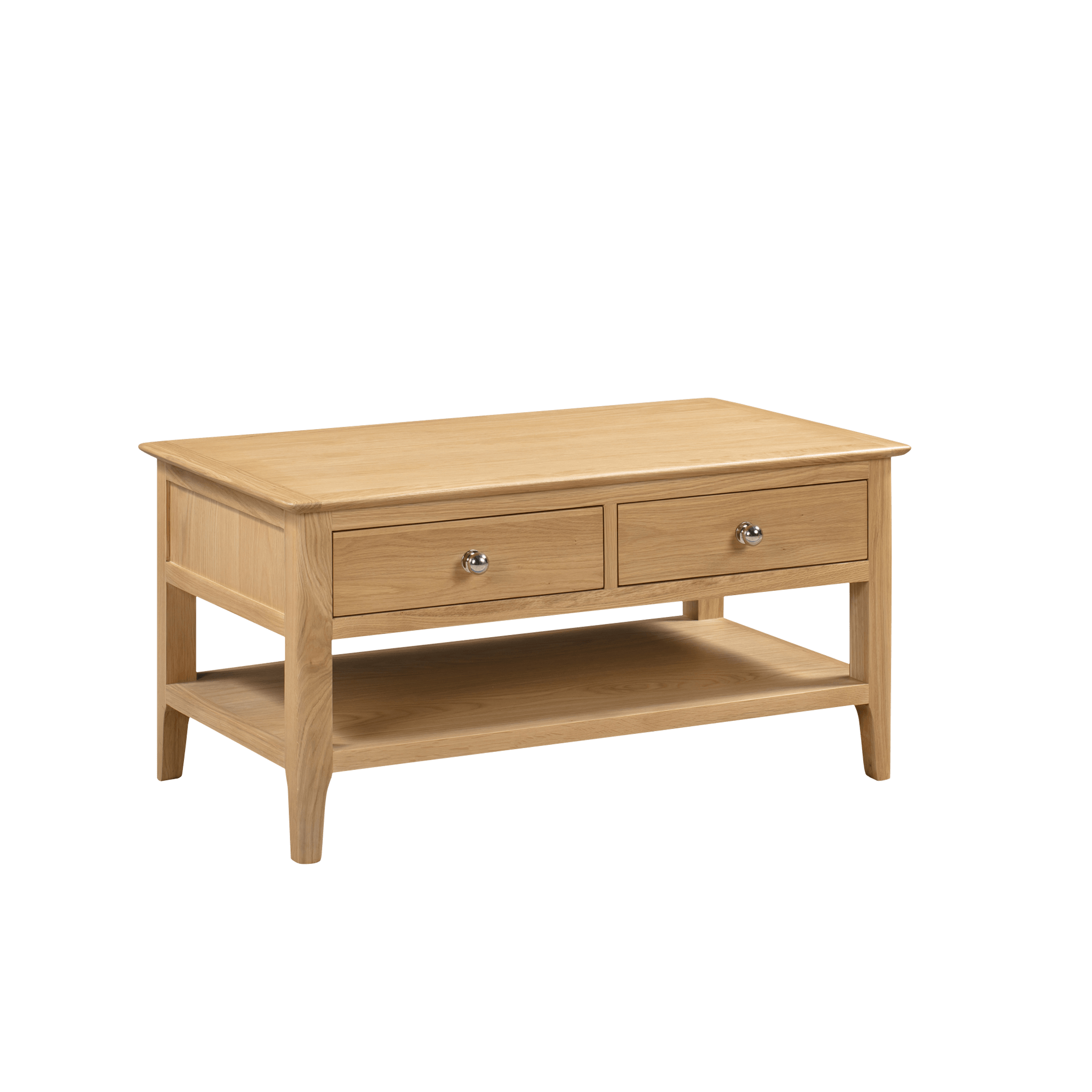 Stratford Coffee Table With 2 Drawers