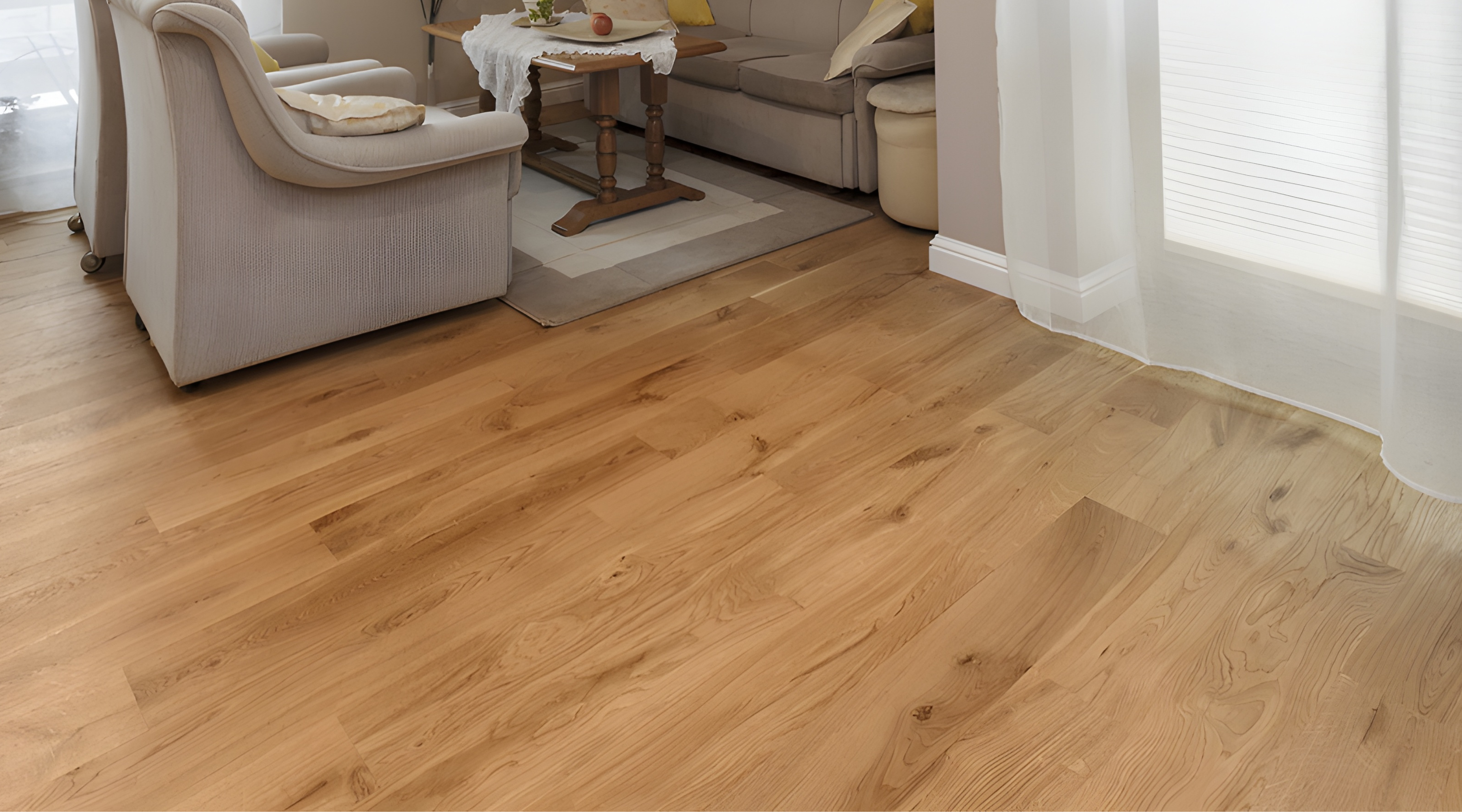 Canyon Oak Lacquered Engineered Flooring
