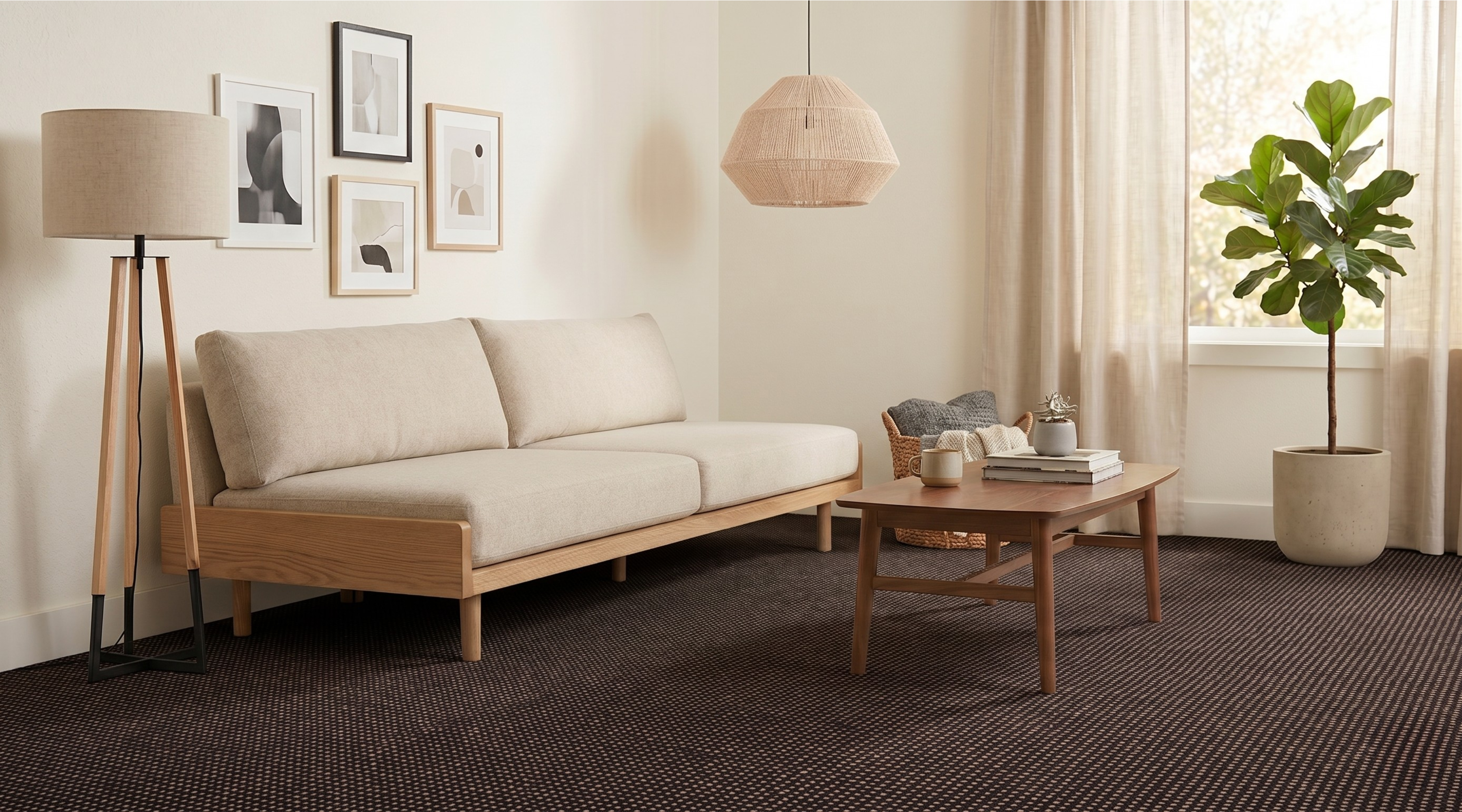 Sisal Pinstripe Boucle