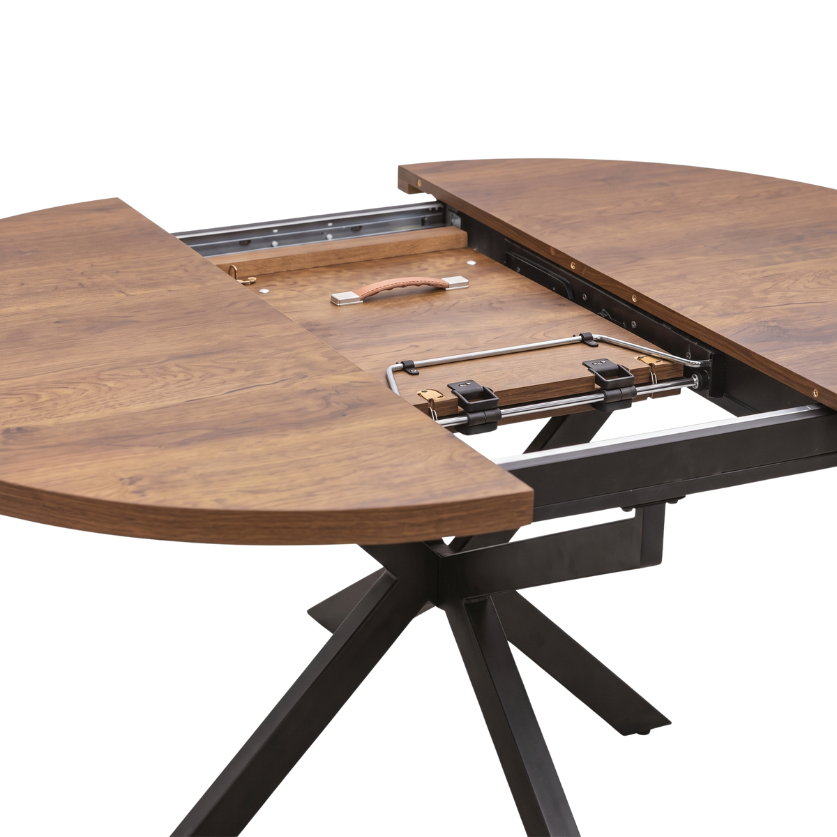 Cayman 1.2m Round Extending Dining Table